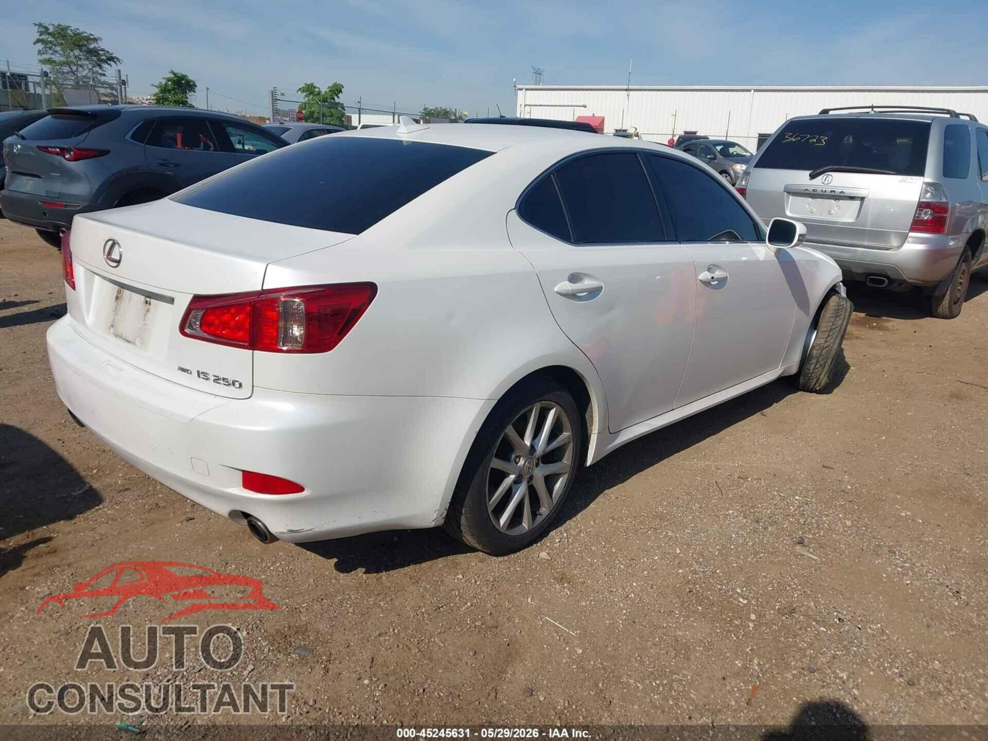 LEXUS IS 250 2012 - JTHCF5C24C5060357