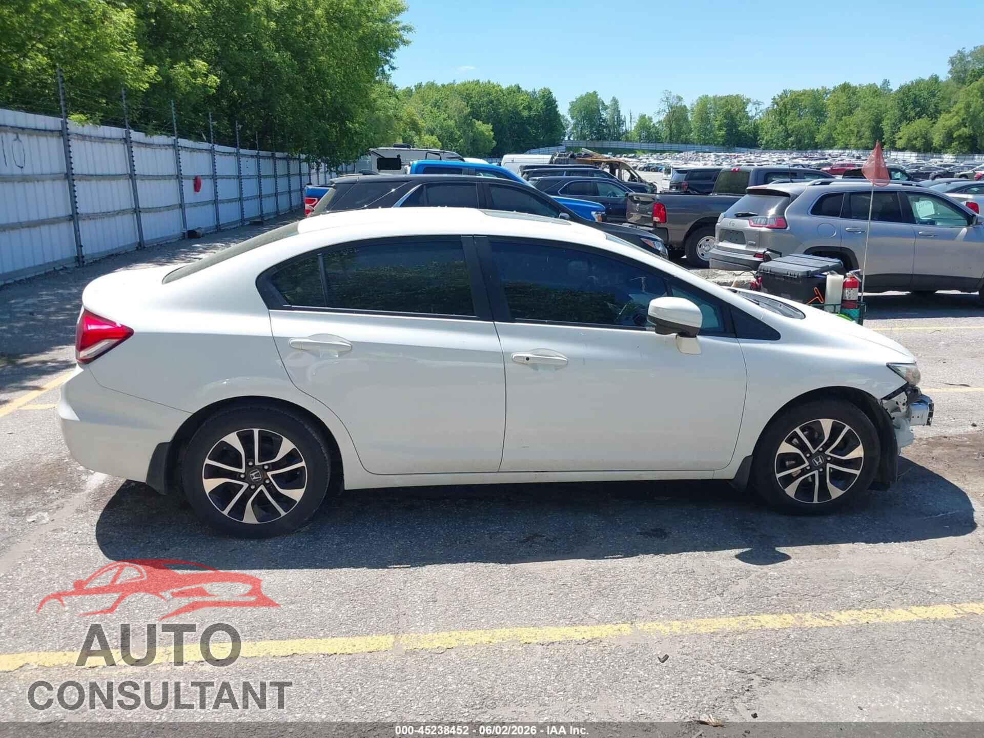 HONDA CIVIC 2014 - 19XFB2F8XEE000177