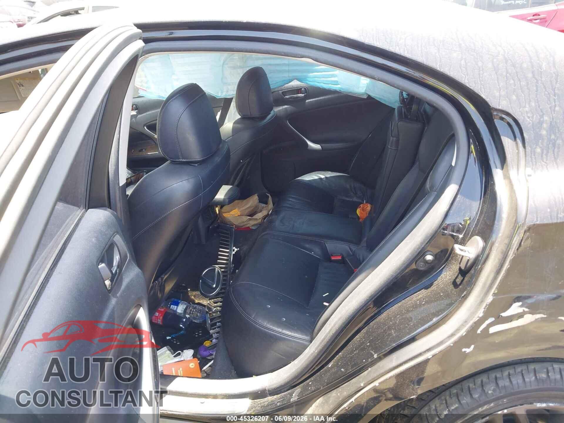 LEXUS IS 250 2012 - JTHBF5C2XC5180482