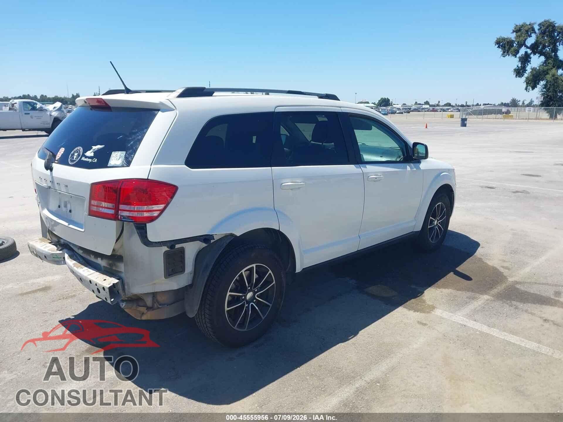 DODGE JOURNEY 2017 - 3C4PDCAB5HT608261