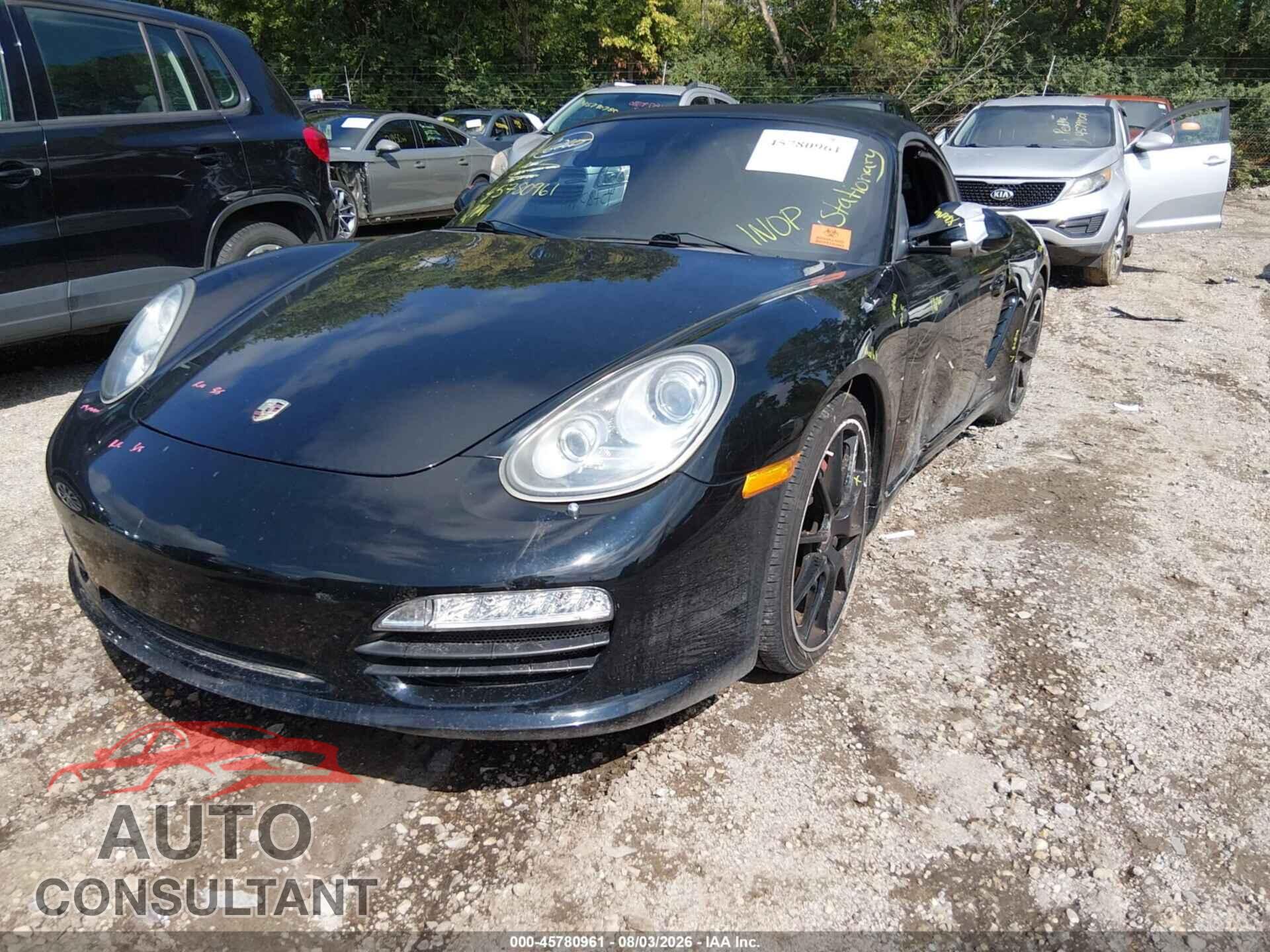 PORSCHE BOXSTER 2012 - WP0CB2A8XCS799138