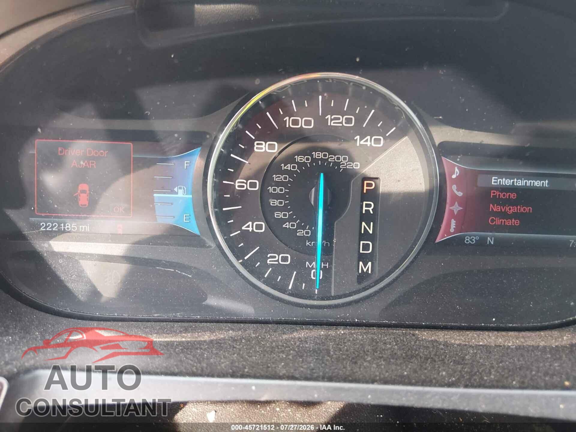 FORD EDGE 2011 - 2FMDK3KC0BBA83673
