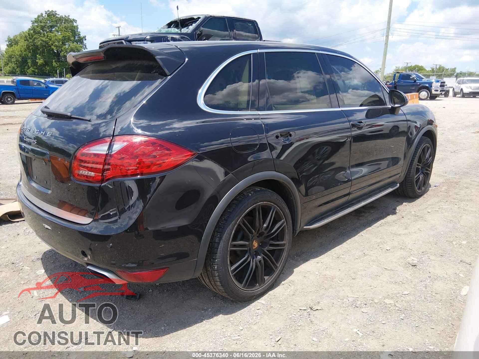 PORSCHE CAYENNE 2012 - WP1AB2A28CLA40337