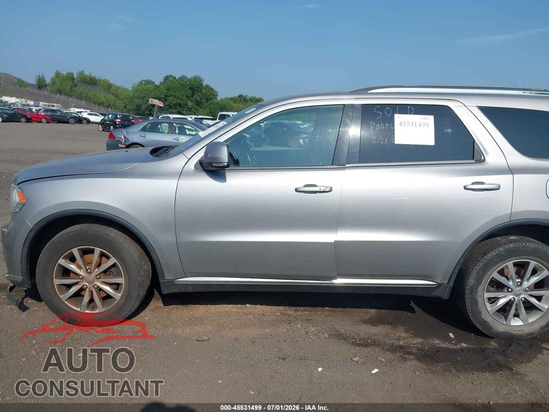 DODGE DURANGO 2015 - 1C4RDJDG2FC766215