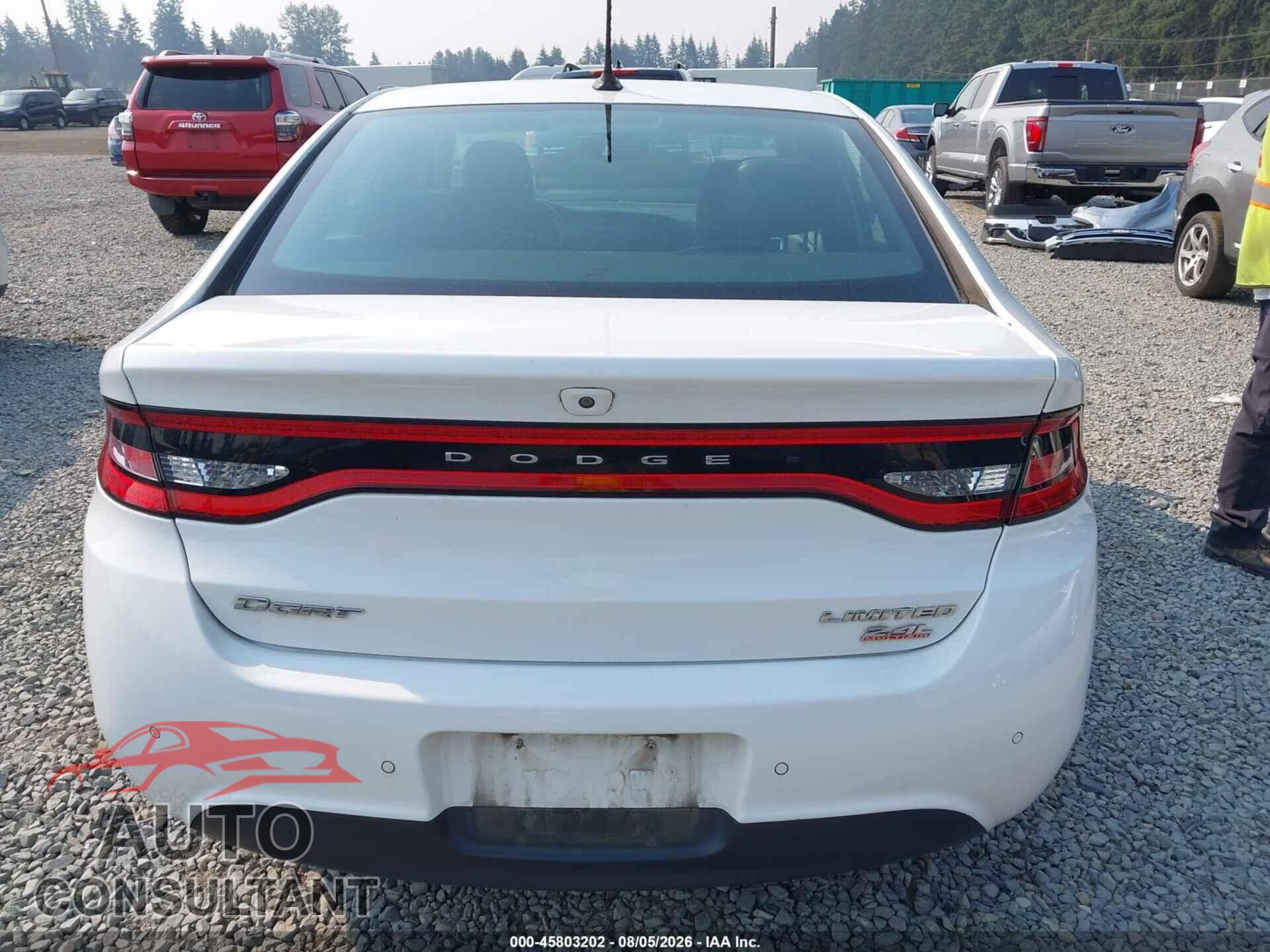 DODGE DART 2014 - 1C3CDFCB9ED695682