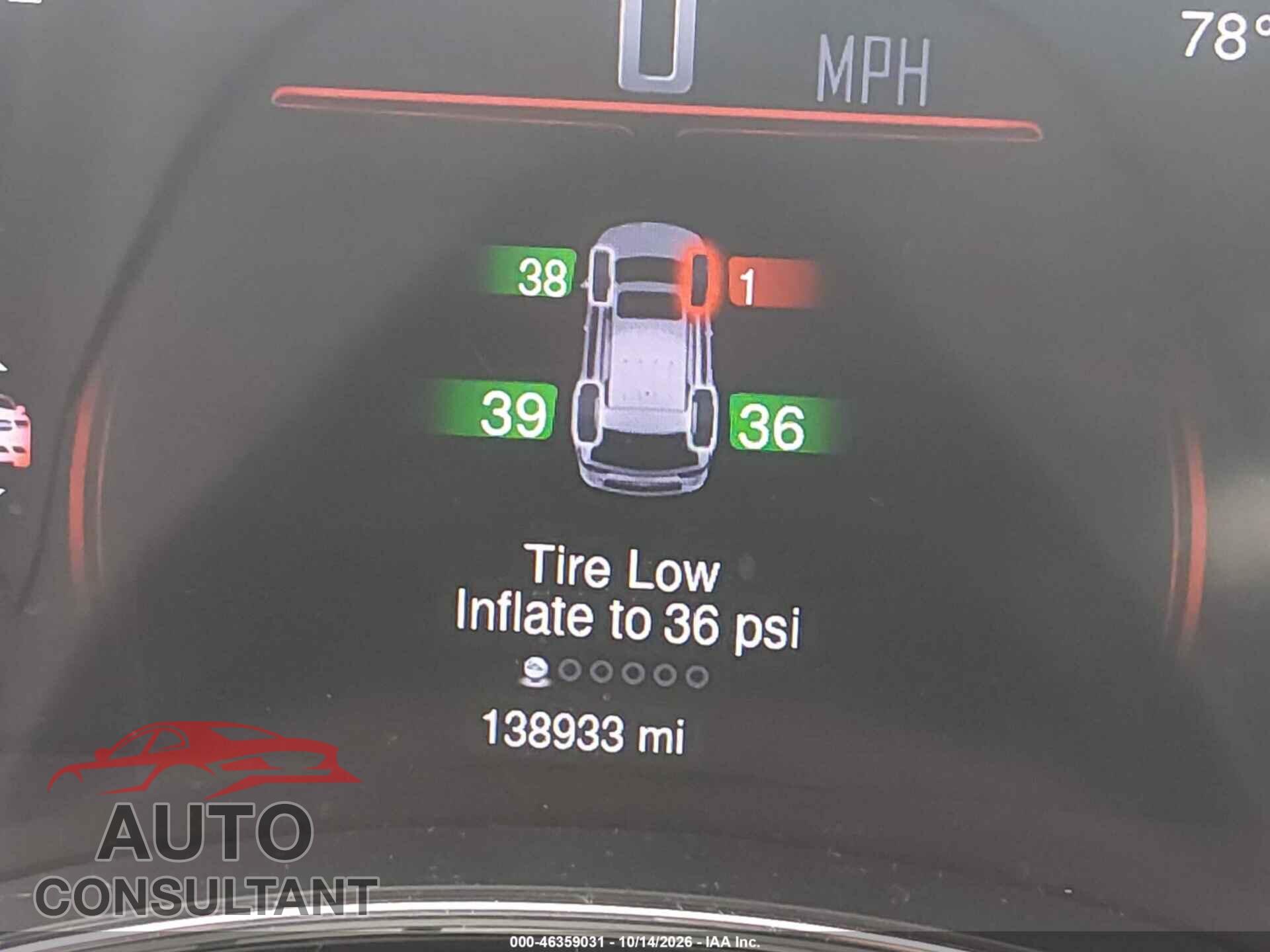 DODGE DURANGO 2015 - 1C4RDJAG2FC921348