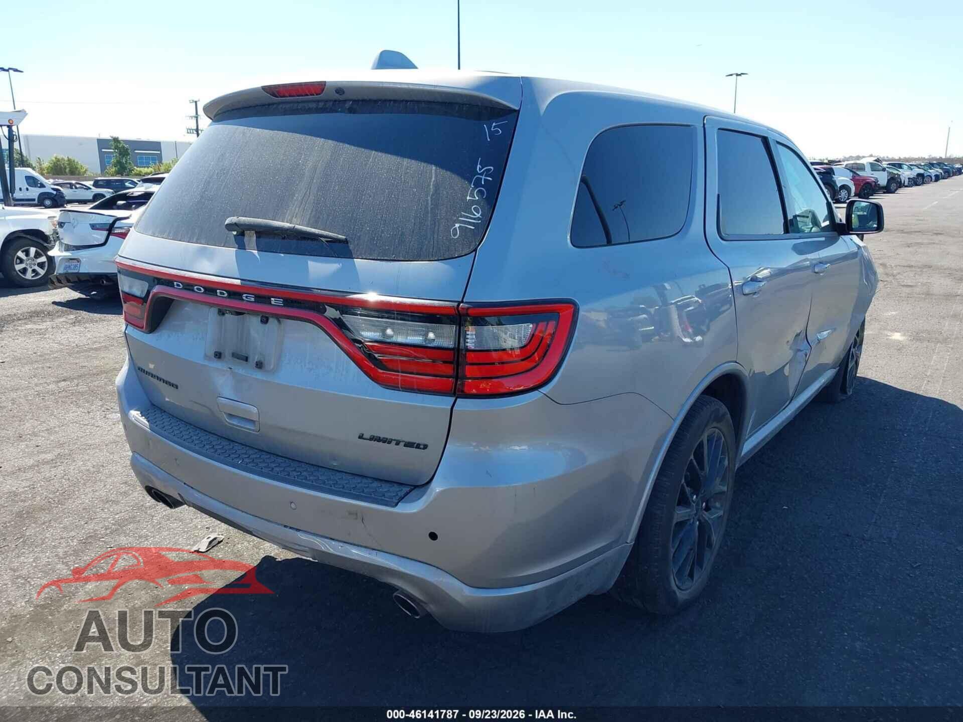 DODGE DURANGO 2015 - 1C4RDHDG4FC916575