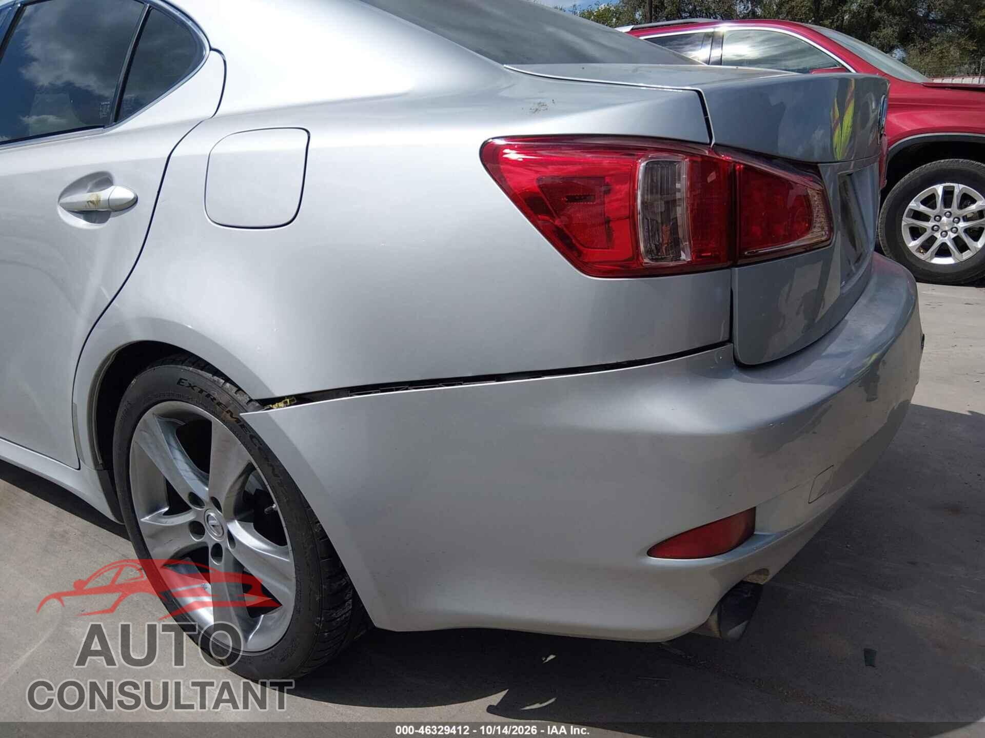 LEXUS IS 250 2011 - JTHBF5C21B5156473