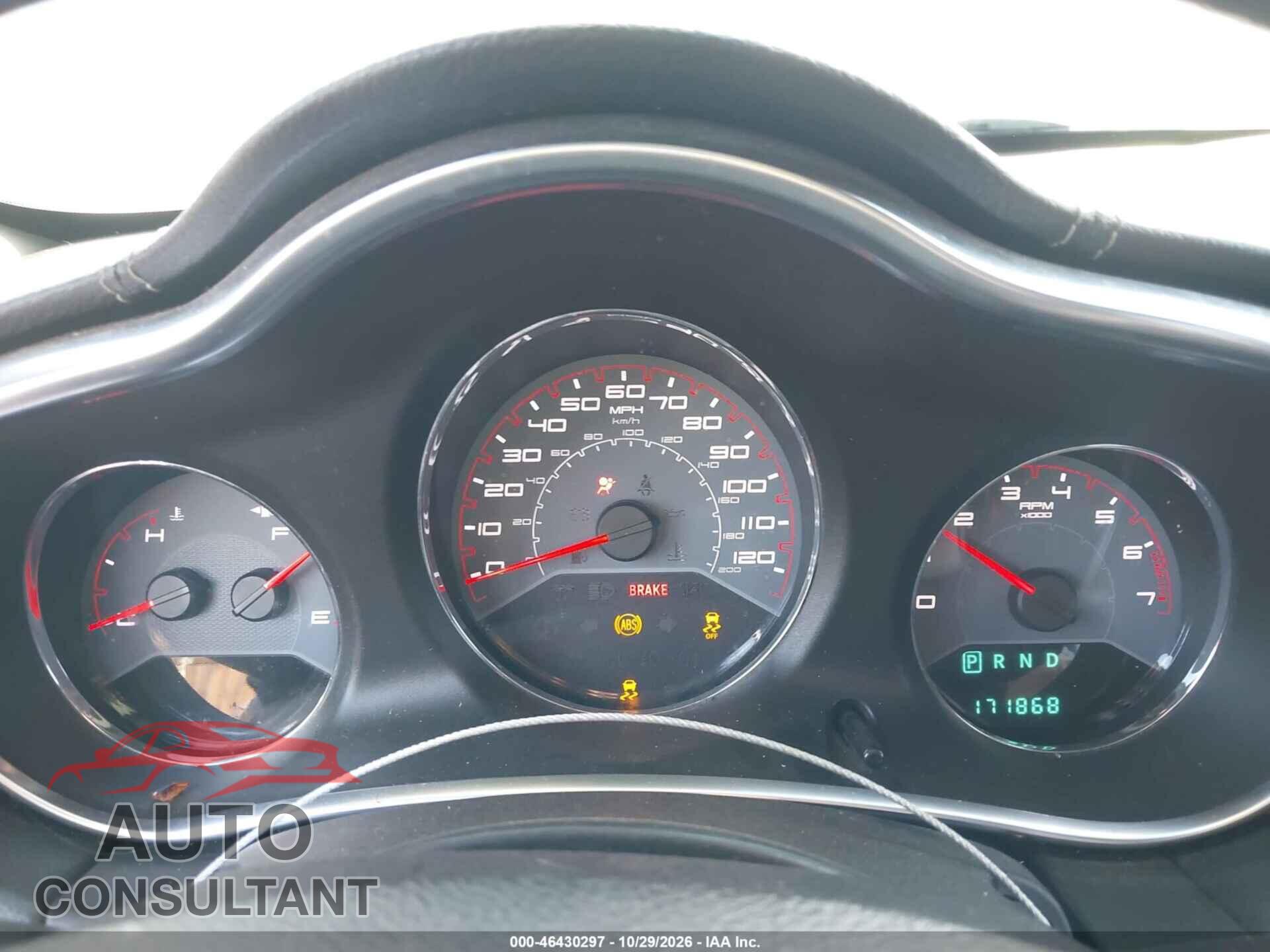 DODGE AVENGER 2013 - 1C3CDZAG4DN583588