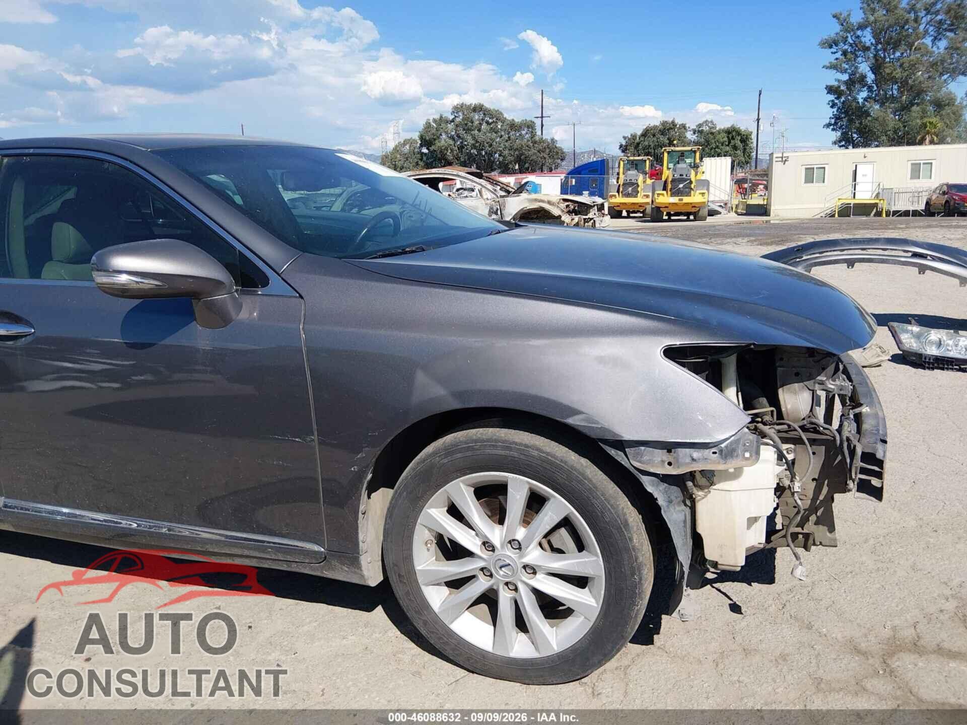 LEXUS ES 350 2012 - JTHBK1EG8C2476910