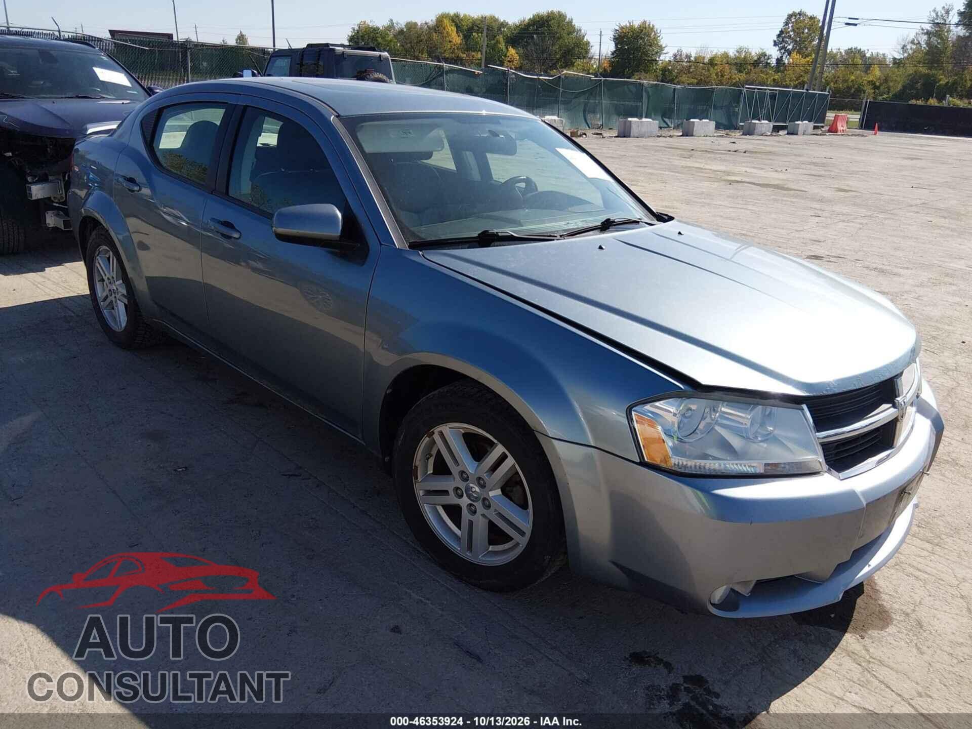 DODGE AVENGER 2010 - 1B3CC5FB1AN190441