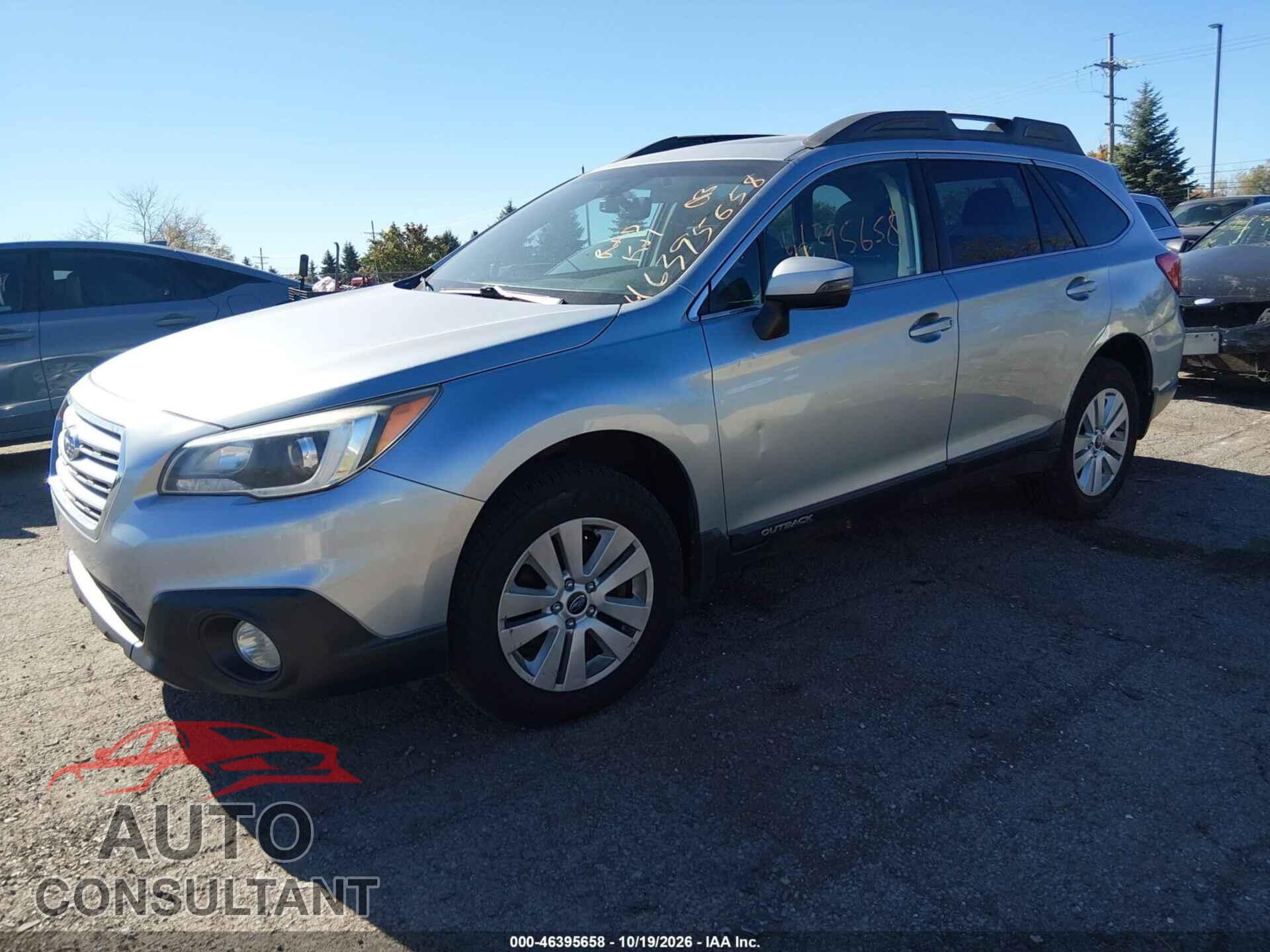 SUBARU OUTBACK 2017 - 4S4BSAHC7H3305718