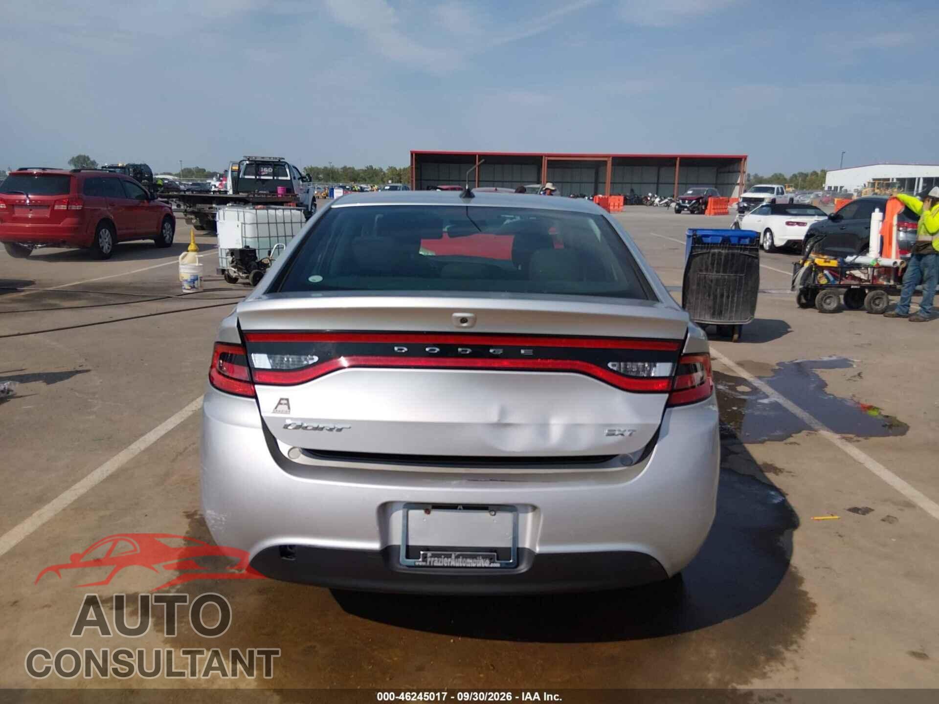 DODGE DART 2013 - 1C3CDFBAXDD152011