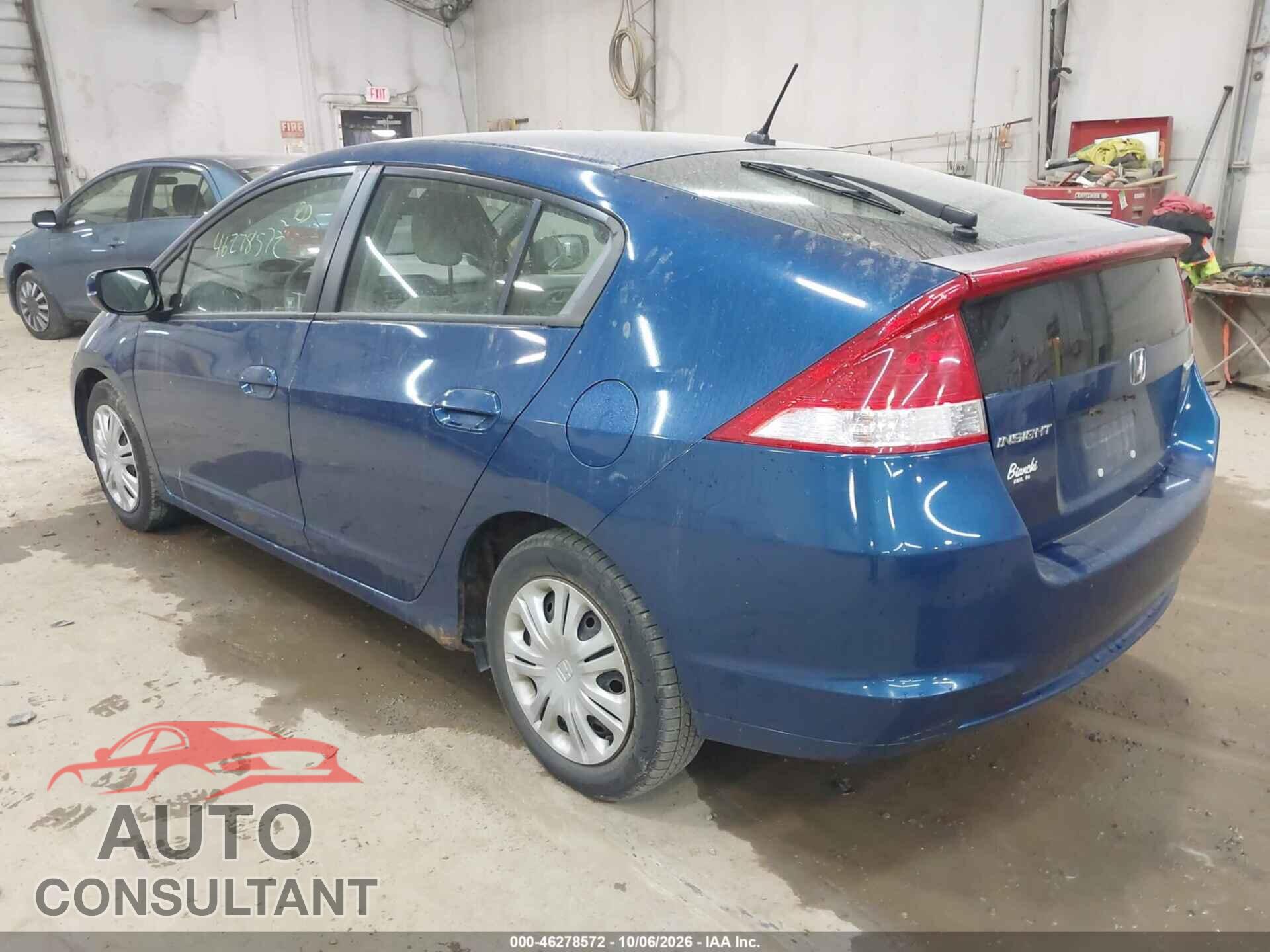 HONDA INSIGHT 2011 - JHMZE2H54BS006541