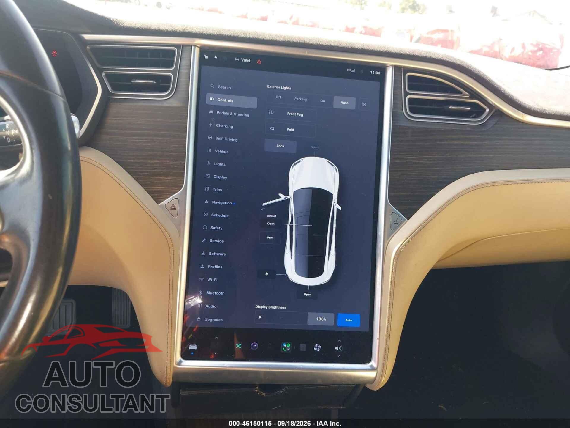 TESLA MODEL S 2015 - 5YJSA1H27FF084555