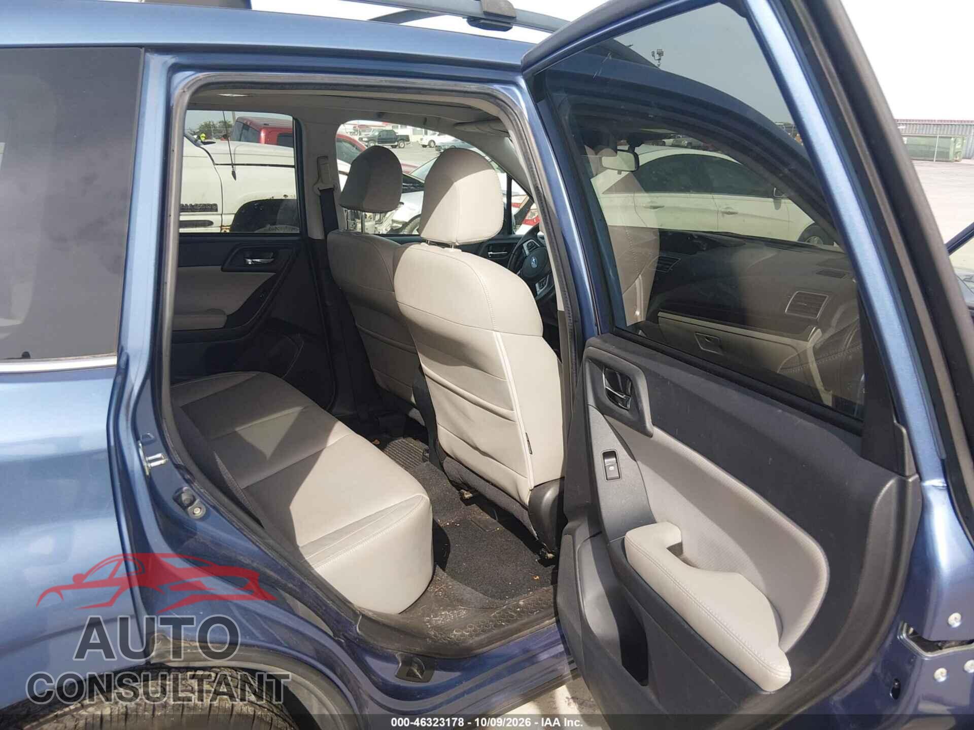 SUBARU FORESTER 2017 - JF2SJAJC8HH408829