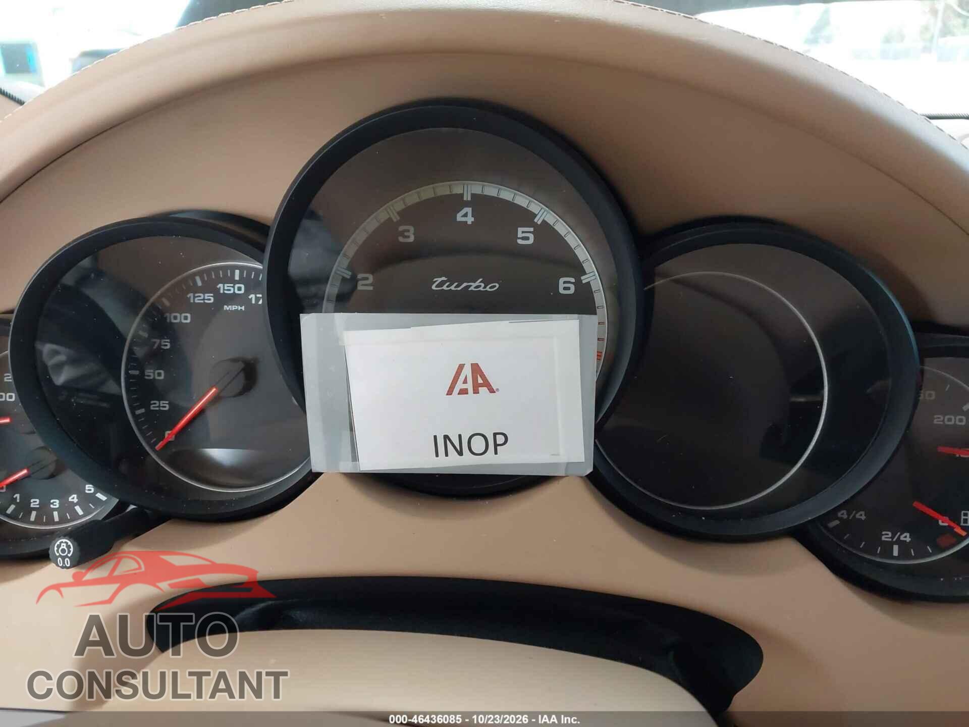 PORSCHE CAYENNE 2013 - WP1AC2A26DLA92323