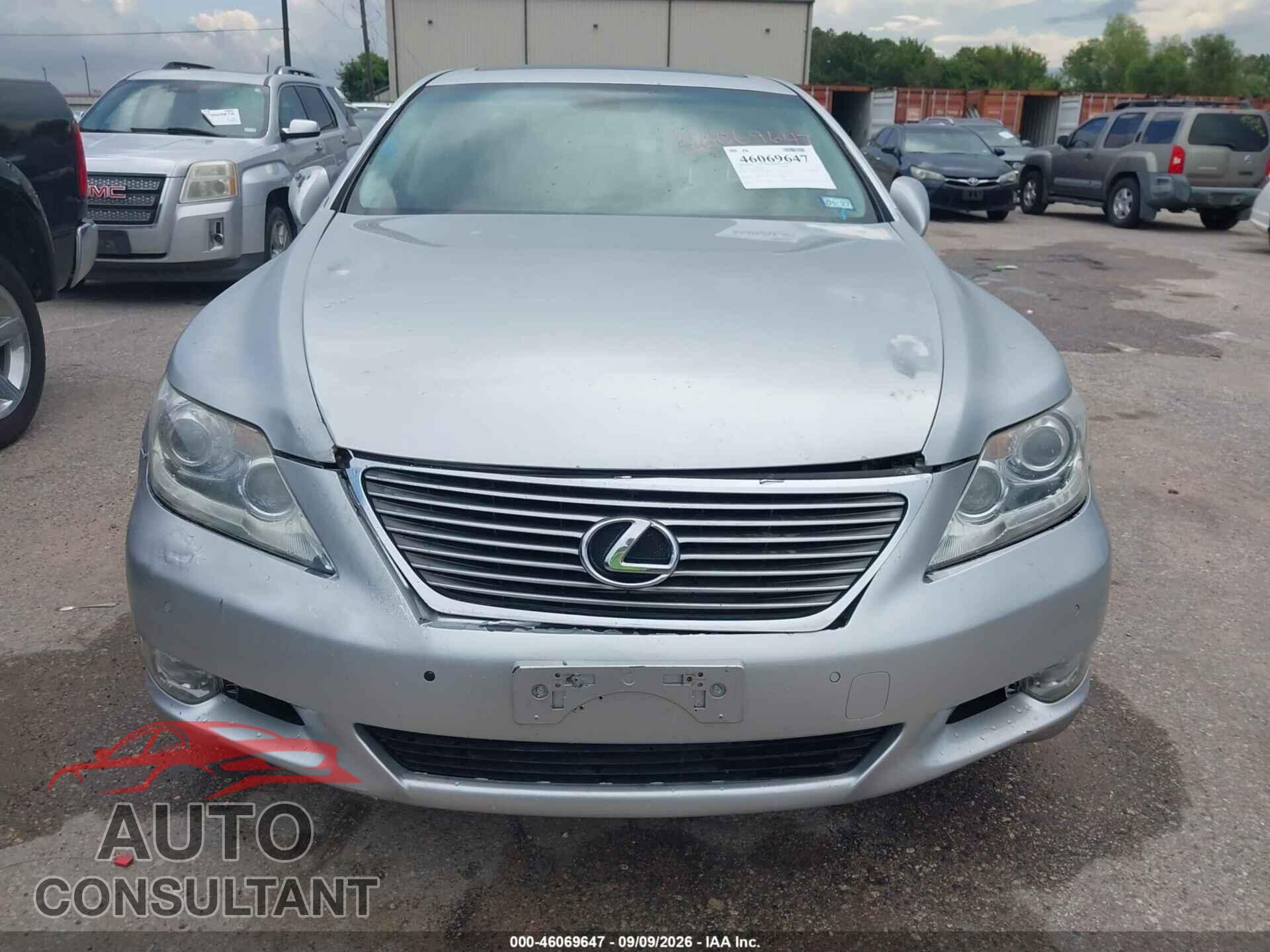 LEXUS LS 460 2010 - JTHGL5EF7A5041230