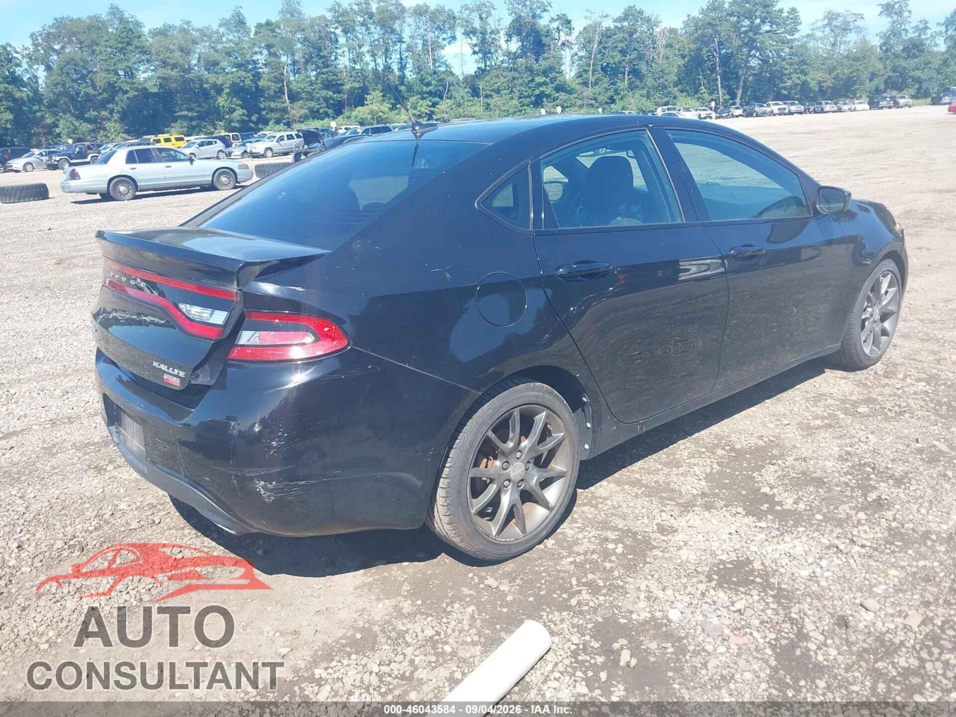 DODGE DART 2013 - 1C3CDFBH3DD178754