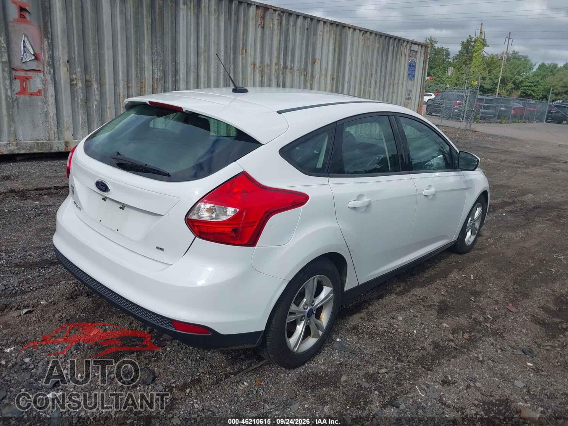 FORD FOCUS 2012 - 1FAHP3K27CL442829
