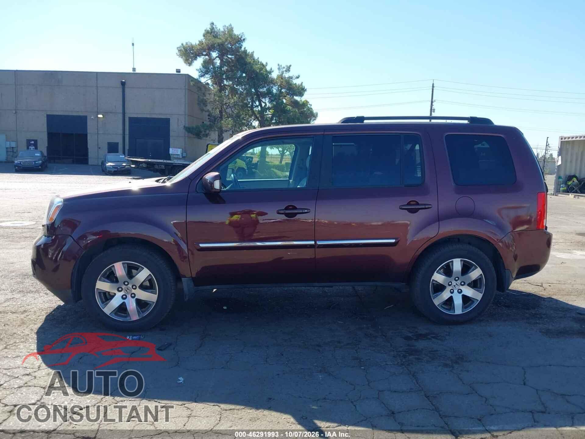 HONDA PILOT 2013 - 5FNYF4H97DB066743