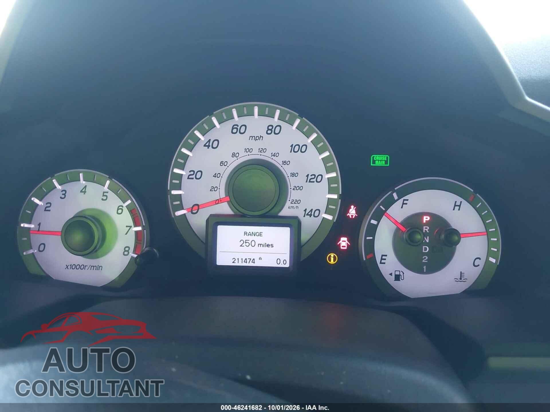 HONDA PILOT 2013 - 5FNYF4H92DB035061