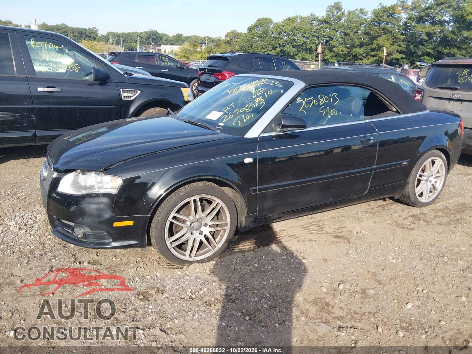 AUDI A4 2009 - WAUDF48H09K011645