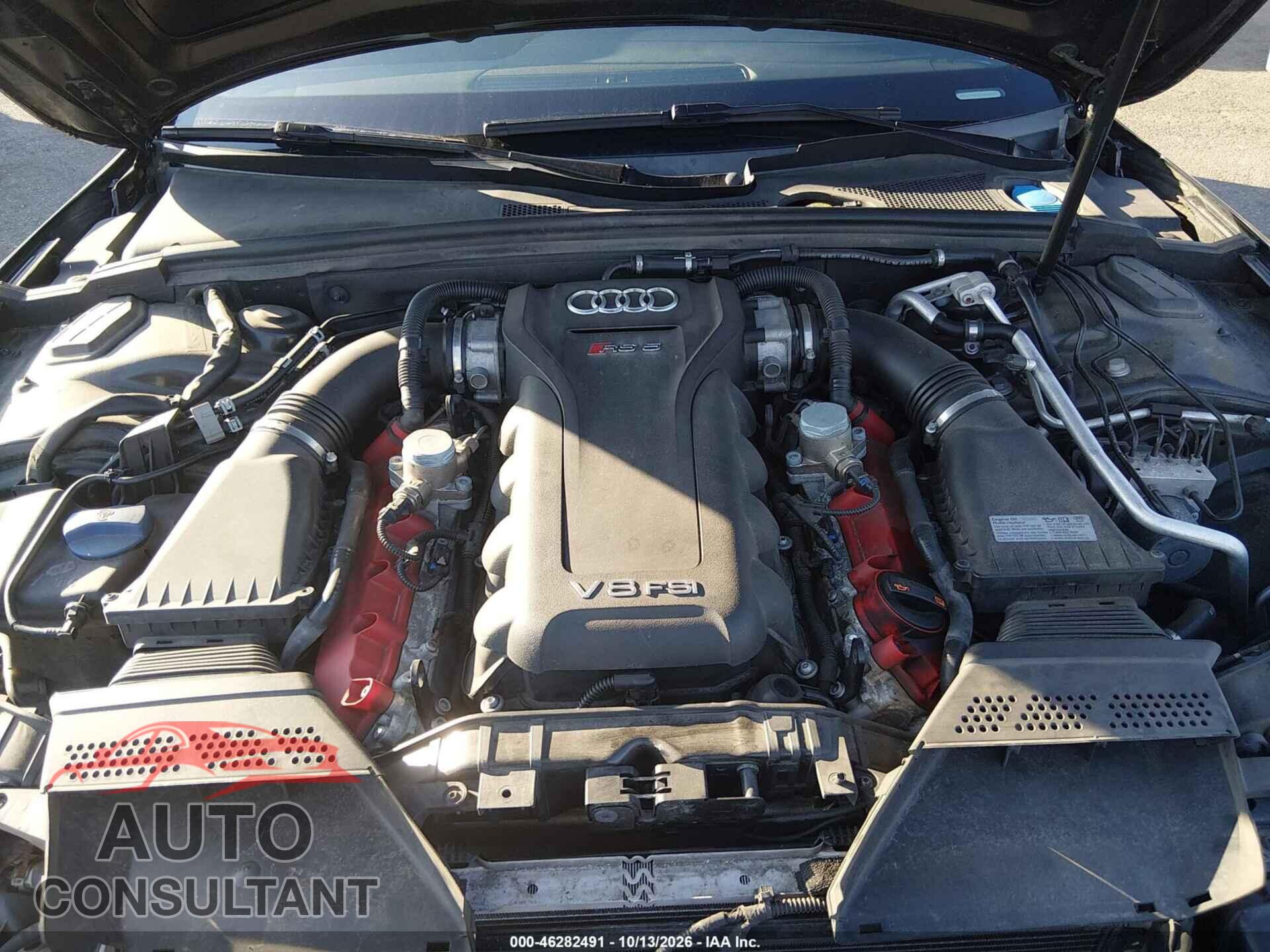 AUDI RS 5 2013 - WUAC6AFR9DA902463
