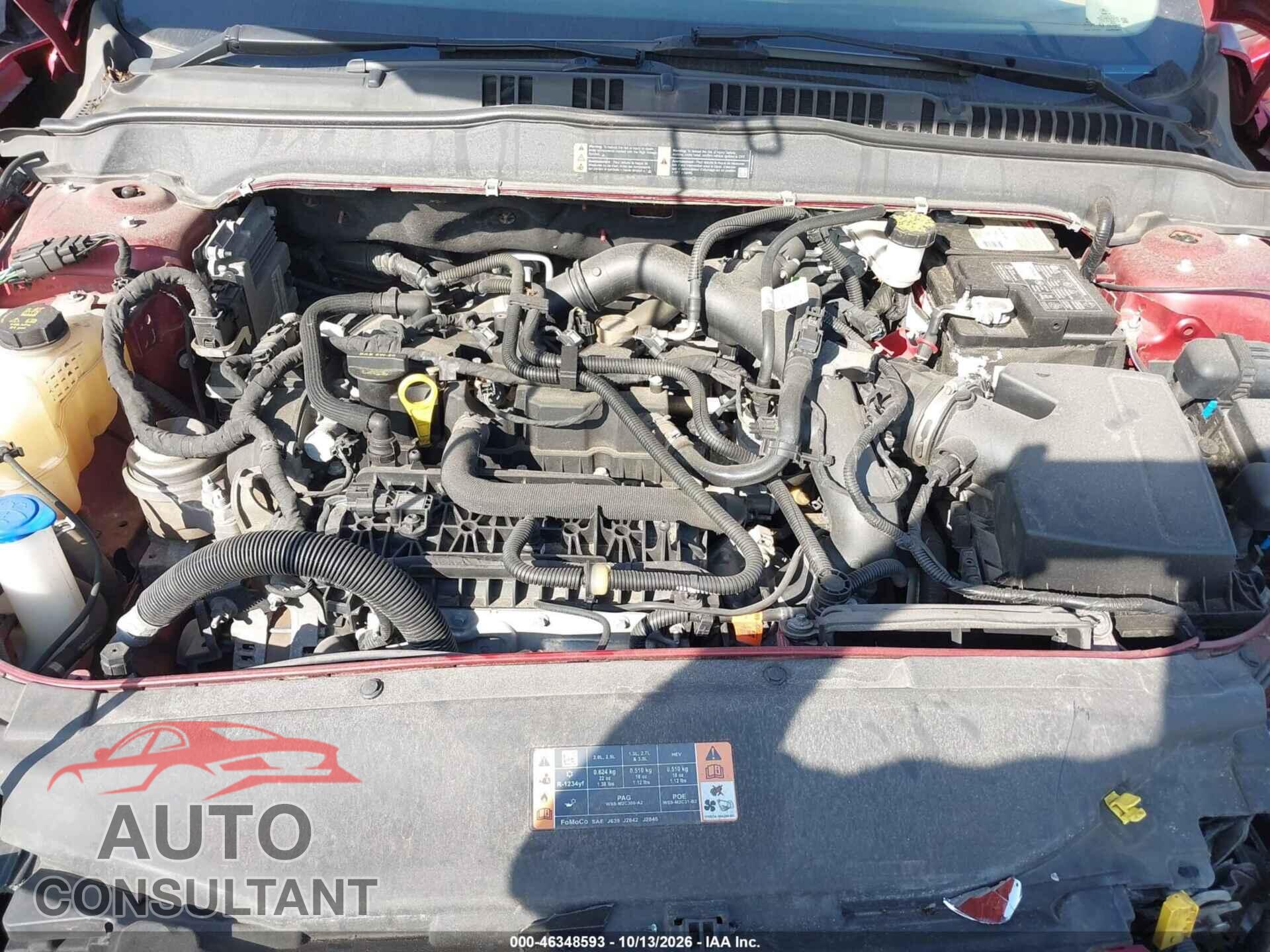FORD FUSION 2019 - 3FA6P0CD3KR164534