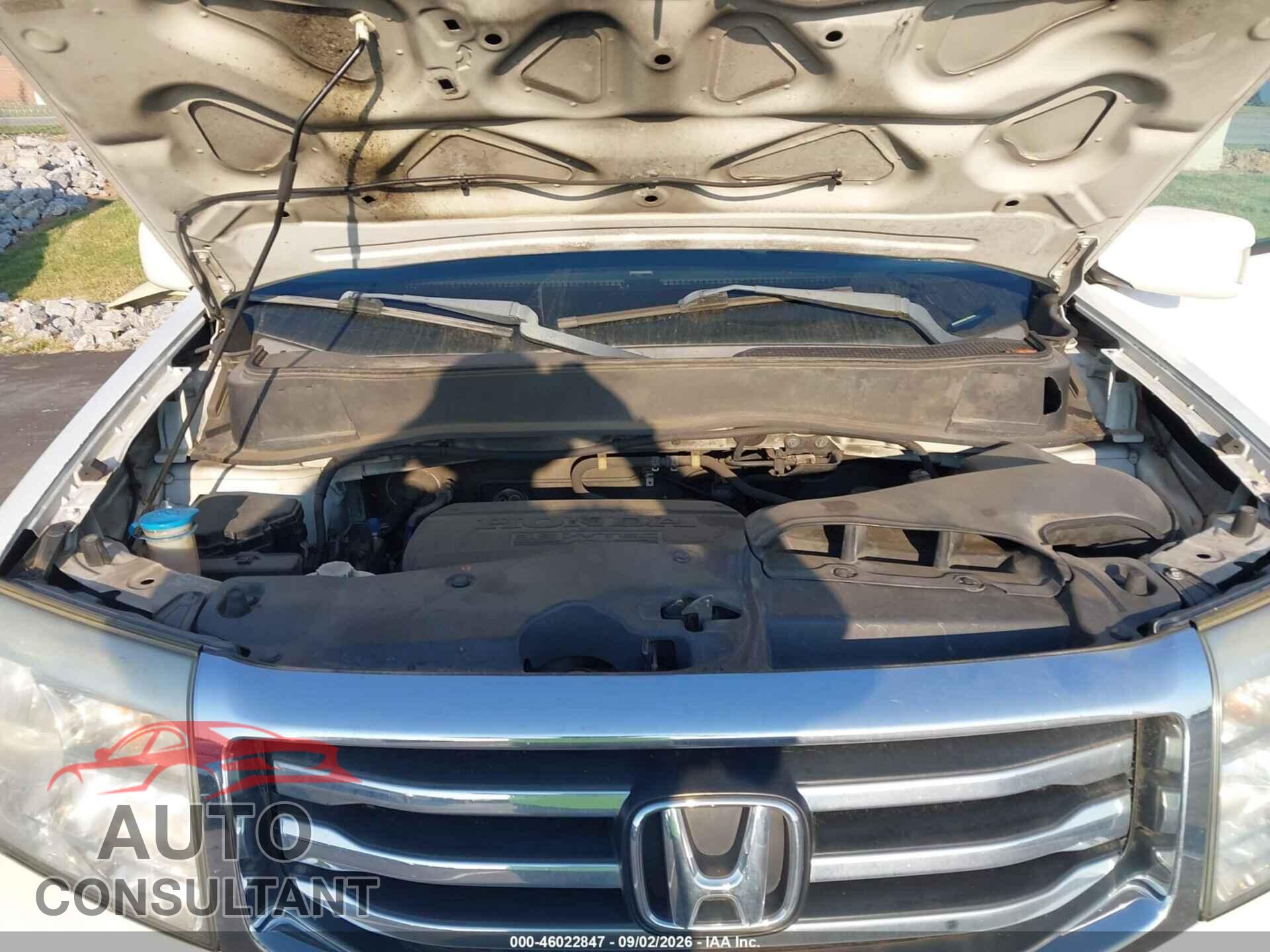 HONDA PILOT 2012 - 5FNYF4H96CB065582