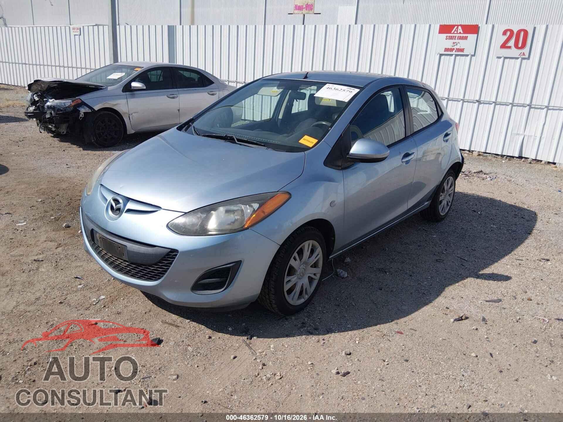 MAZDA MAZDA2 2013 - JM1DE1KY0D0159487