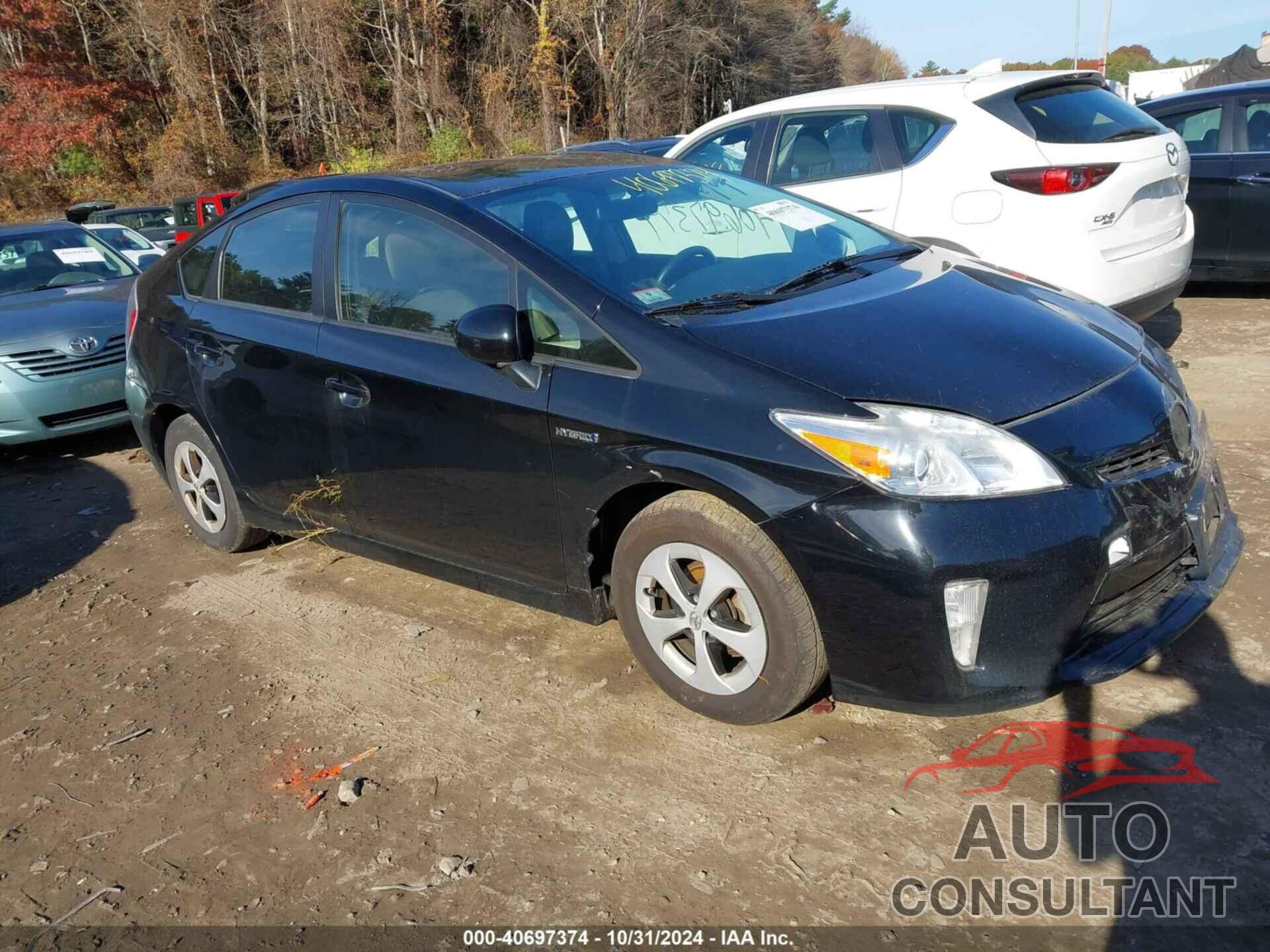 TOYOTA PRIUS 2012 - JTDKN3DU5C5536667