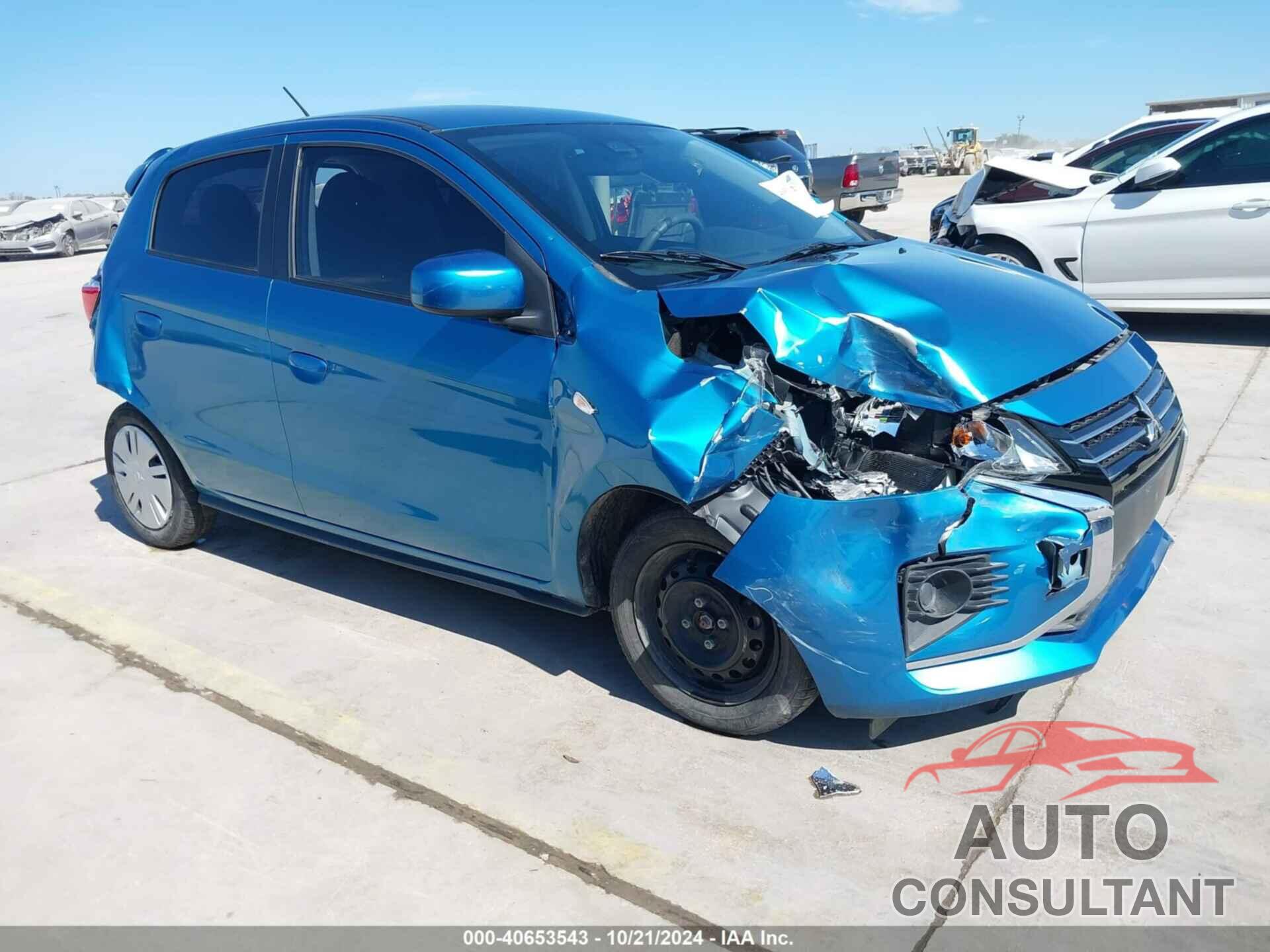 MITSUBISHI MIRAGE 2021 - ML32AUHJ7MH002218