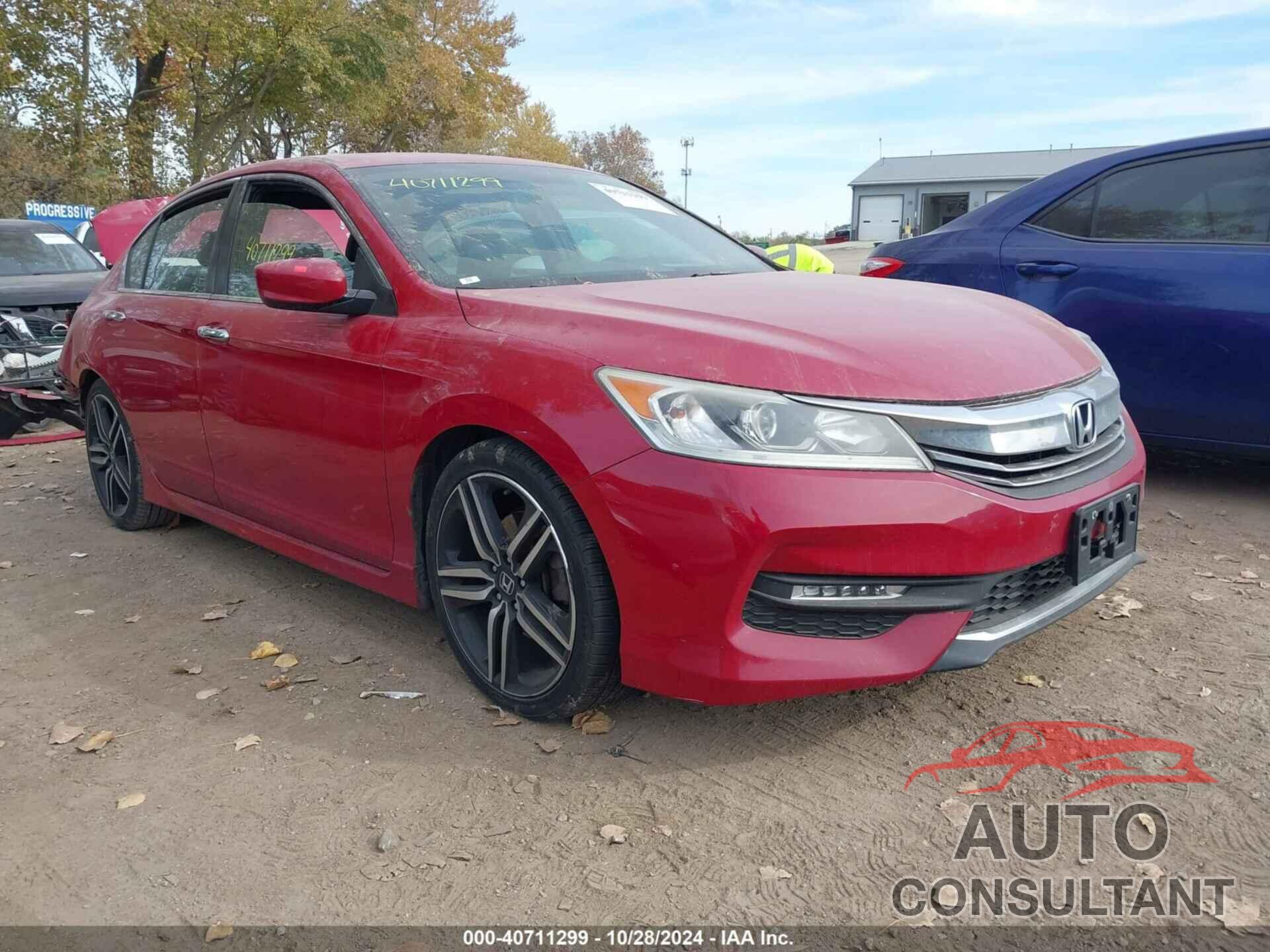 HONDA ACCORD 2016 - 1HGCR2F52GA076407