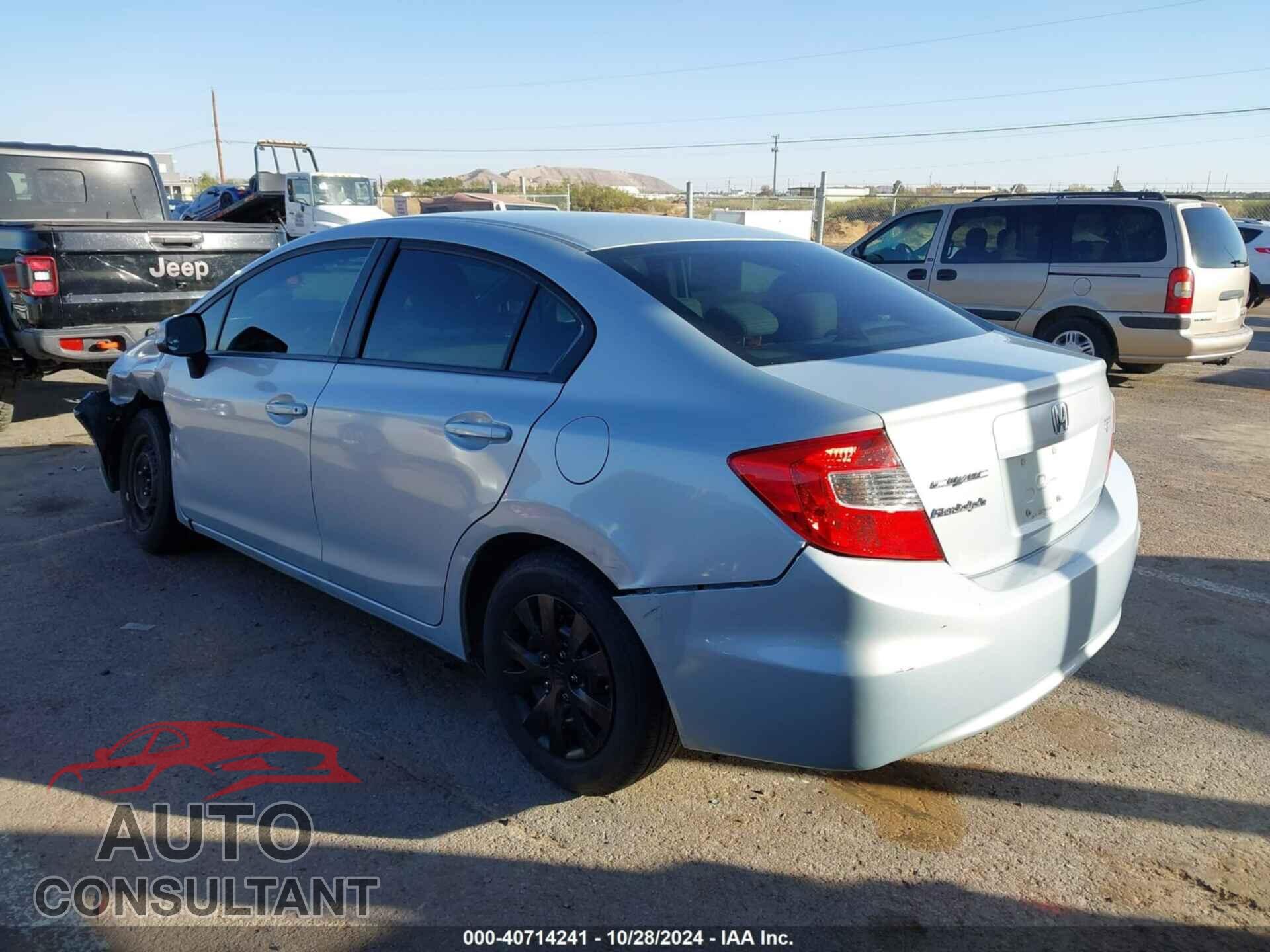 HONDA CIVIC 2012 - 2HGFB2F50CH552599