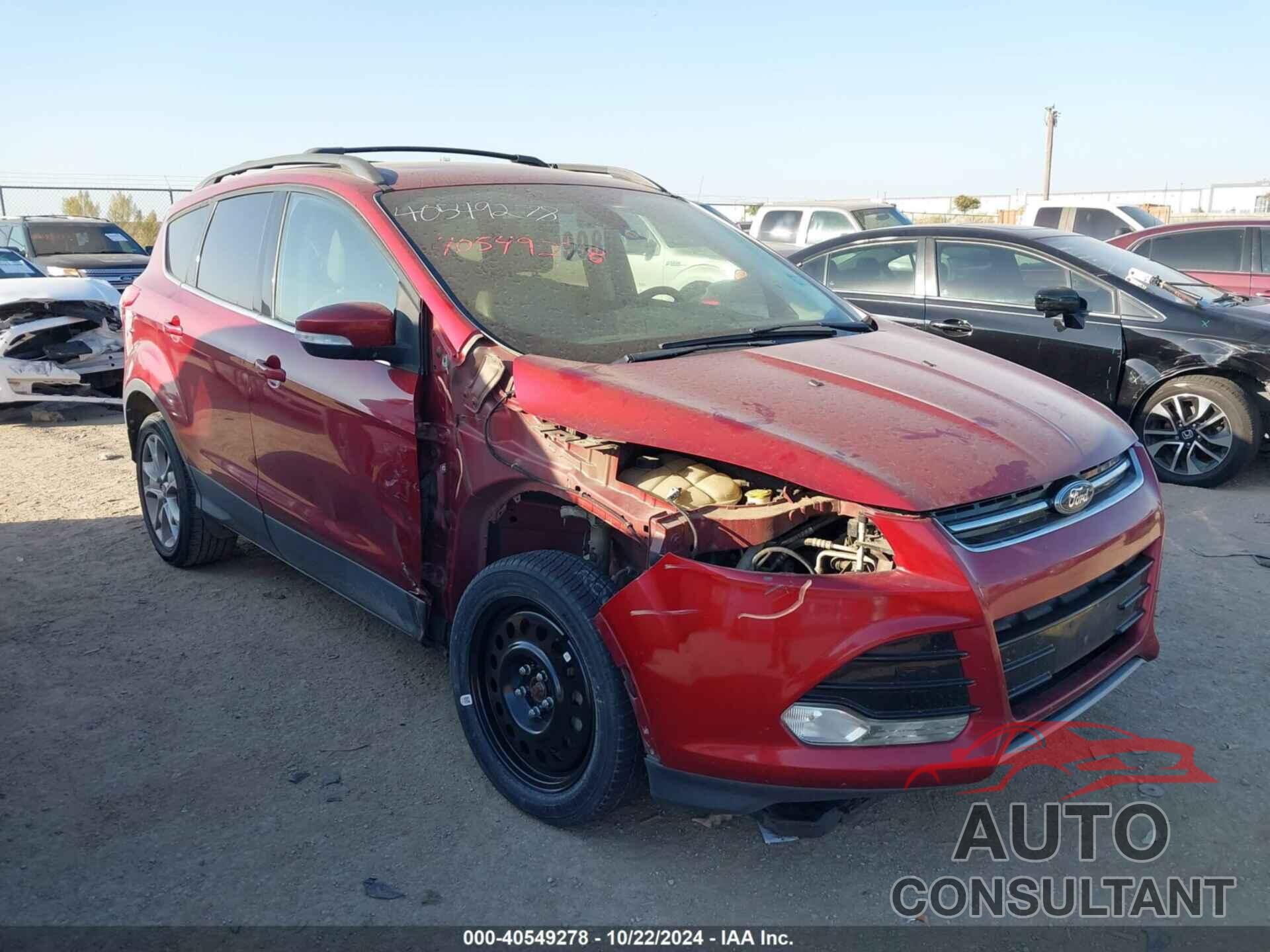 FORD ESCAPE 2013 - 1FMCU0H9XDUB28325