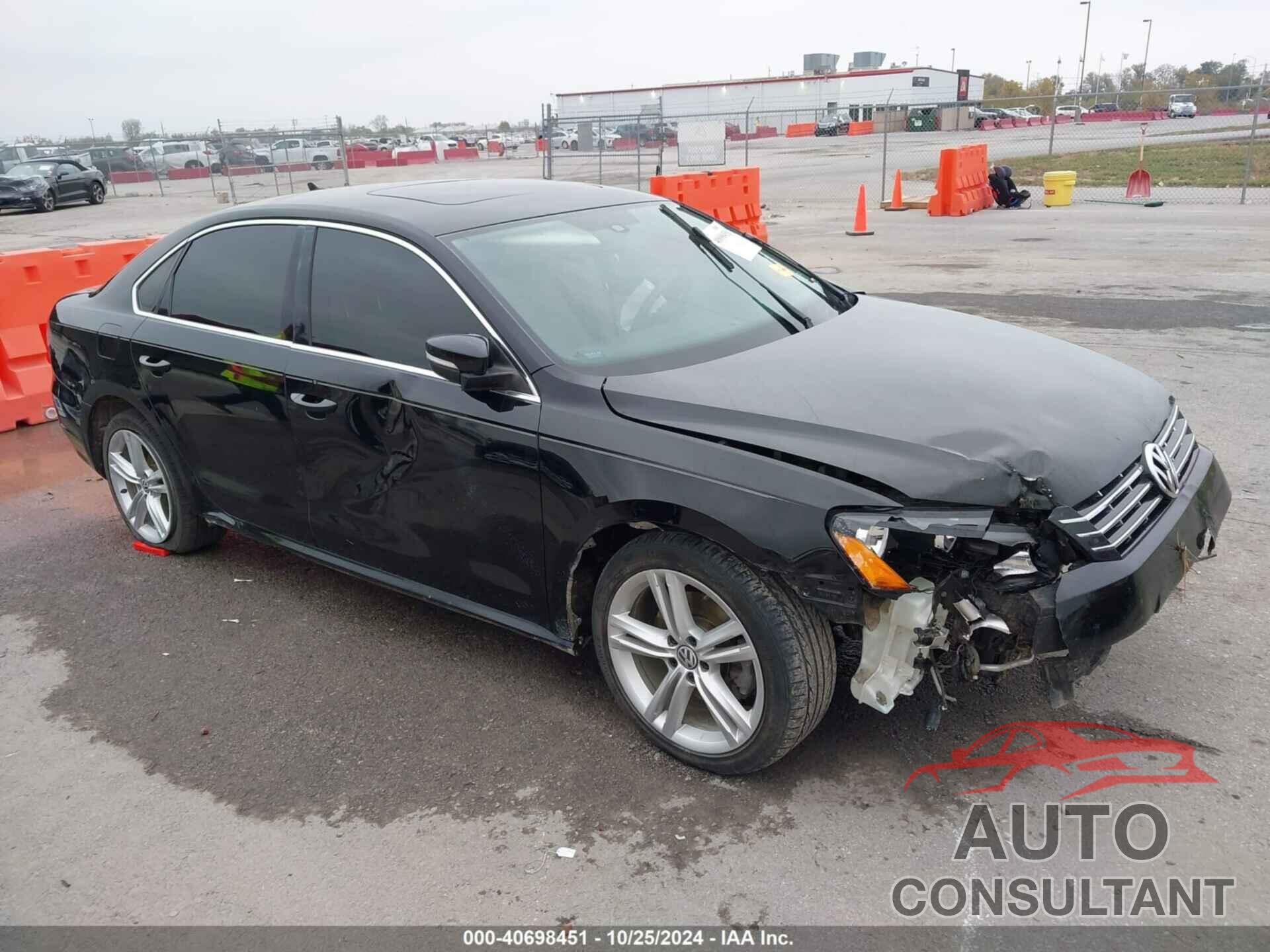 VOLKSWAGEN PASSAT 2014 - 1VWBN7A3XEC086819