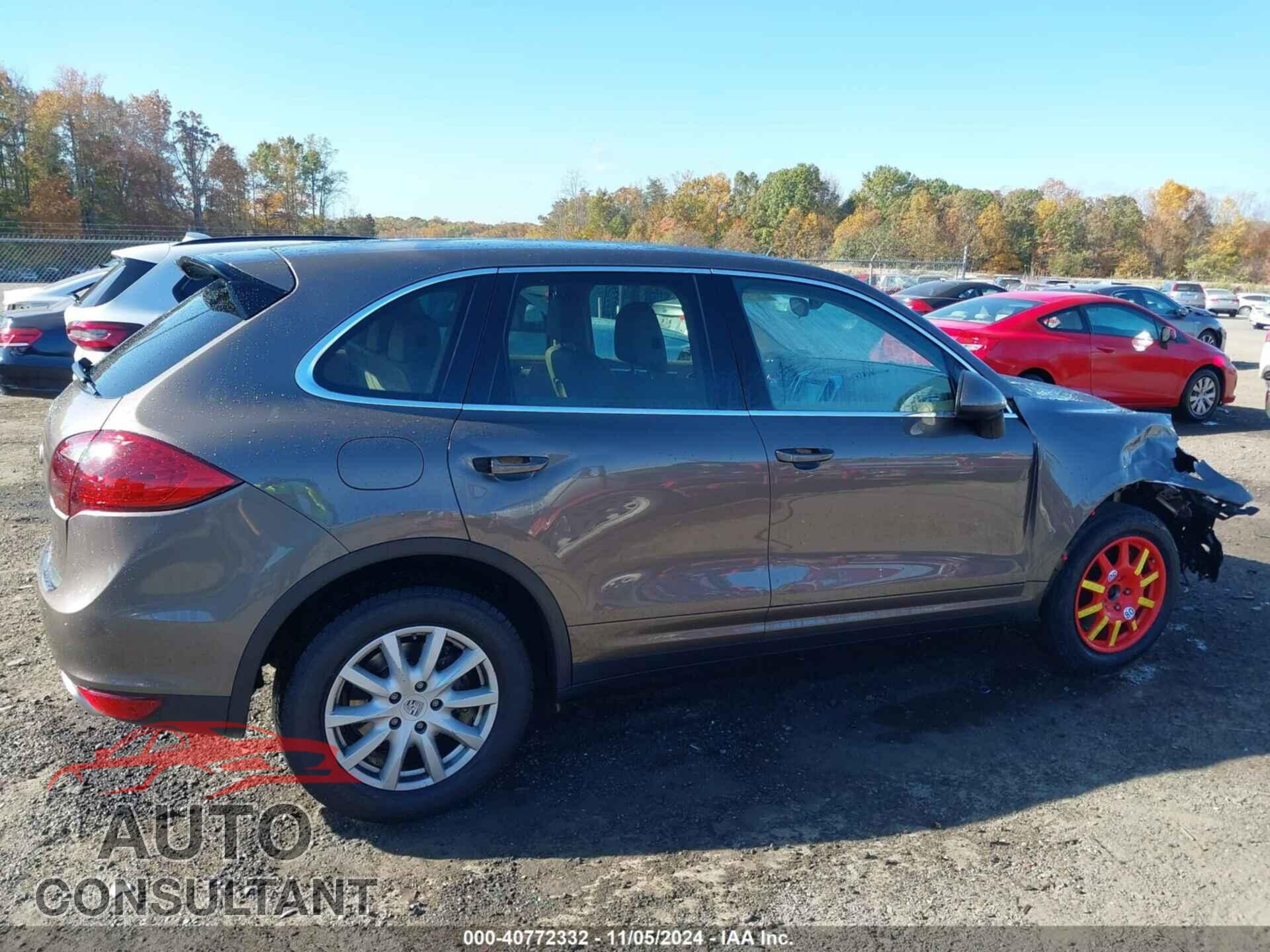 PORSCHE CAYENNE 2011 - WP1AA2A29BLA09423