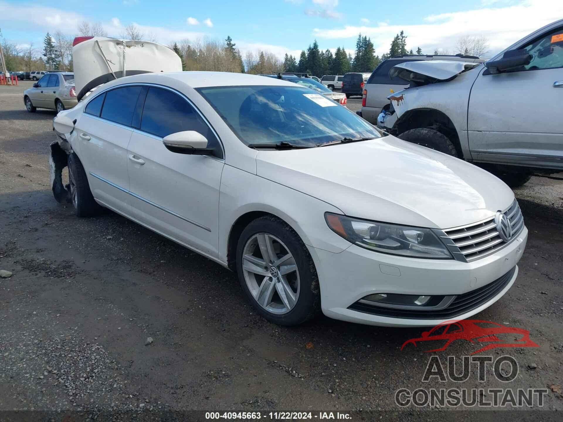 VOLKSWAGEN CC 2013 - WVWBN7AN4DE544796