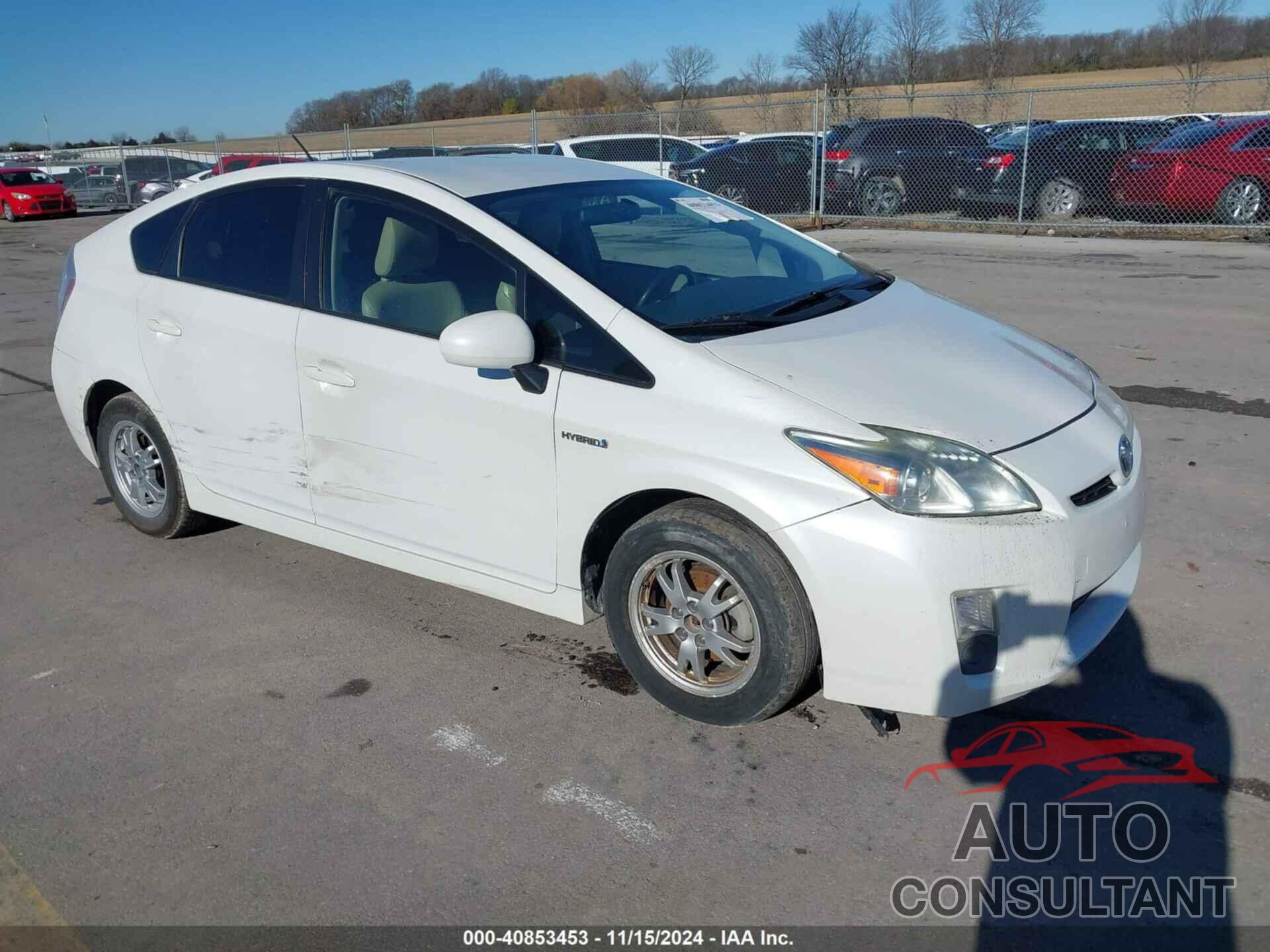 TOYOTA PRIUS 2010 - JTDKN3DU9A1127477