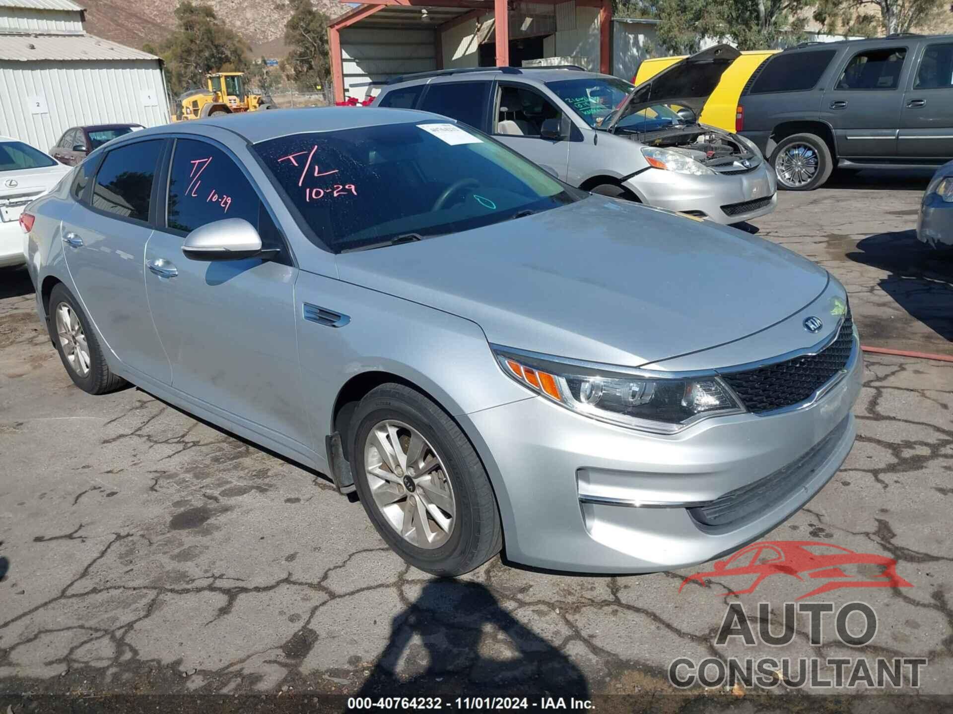 KIA OPTIMA 2016 - 5XXGT4L30GG088995