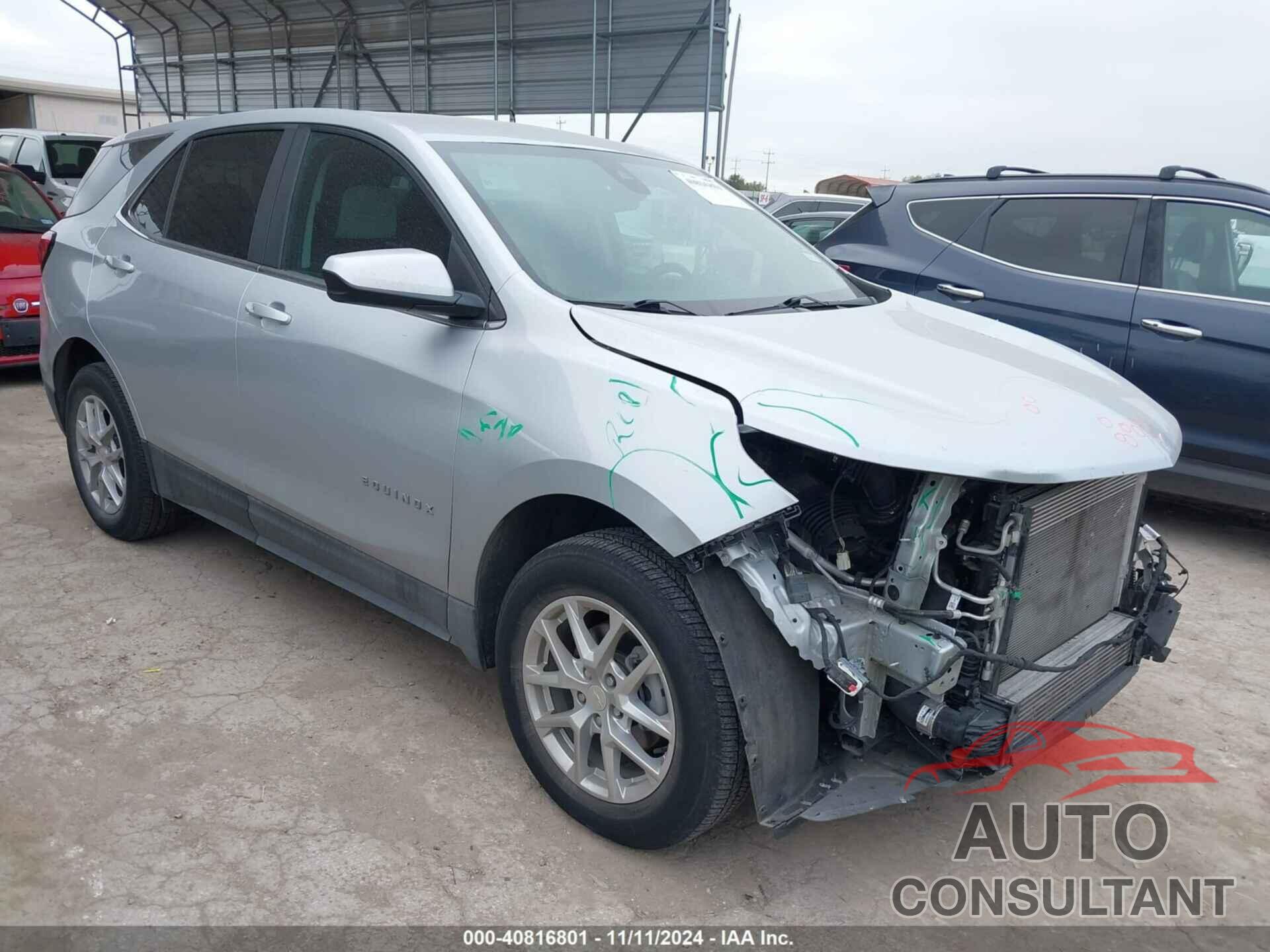 CHEVROLET EQUINOX 2022 - 3GNAXTEV1NL137486