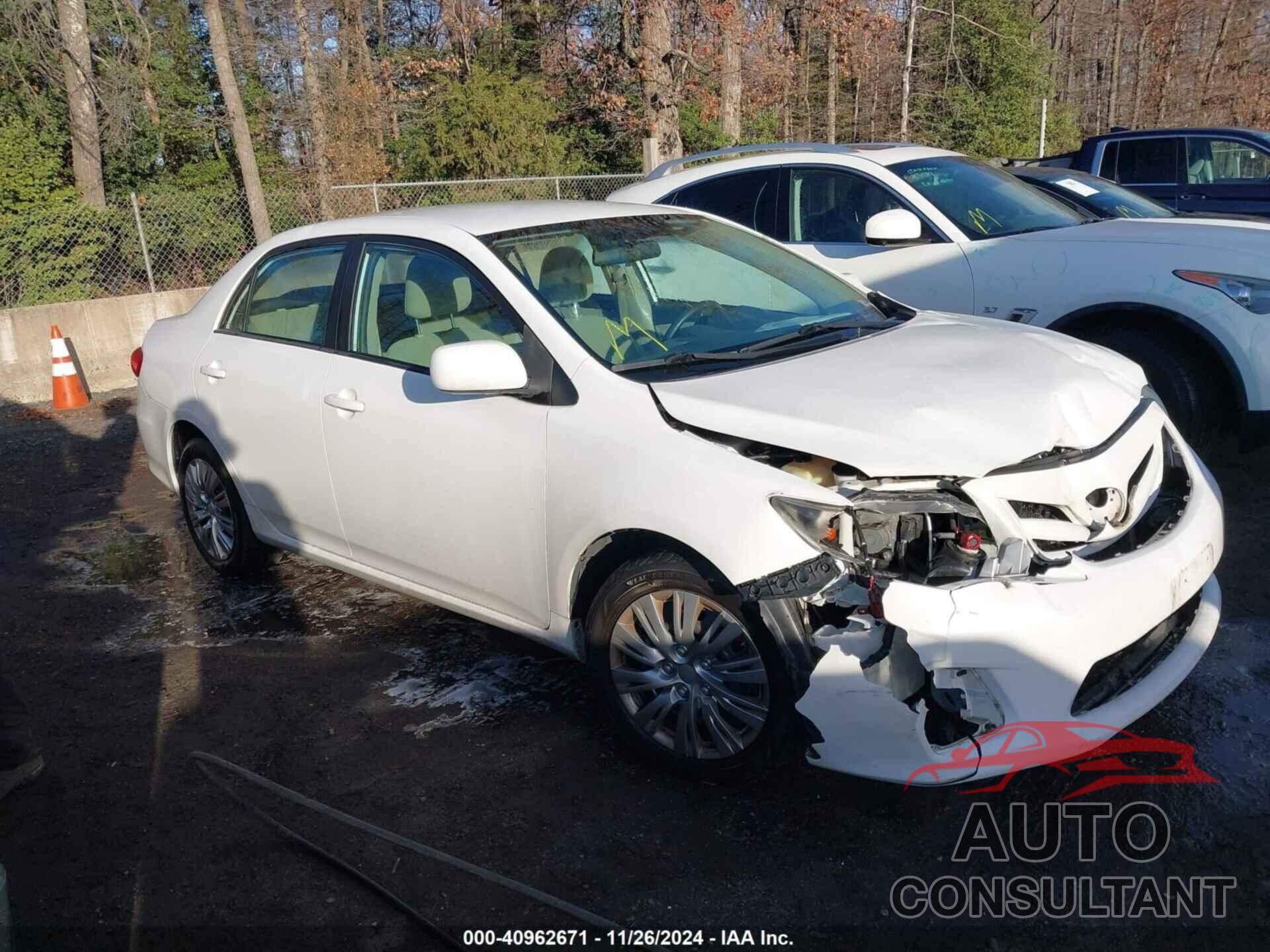 TOYOTA COROLLA 2012 - 2T1BU4EE5CC867882