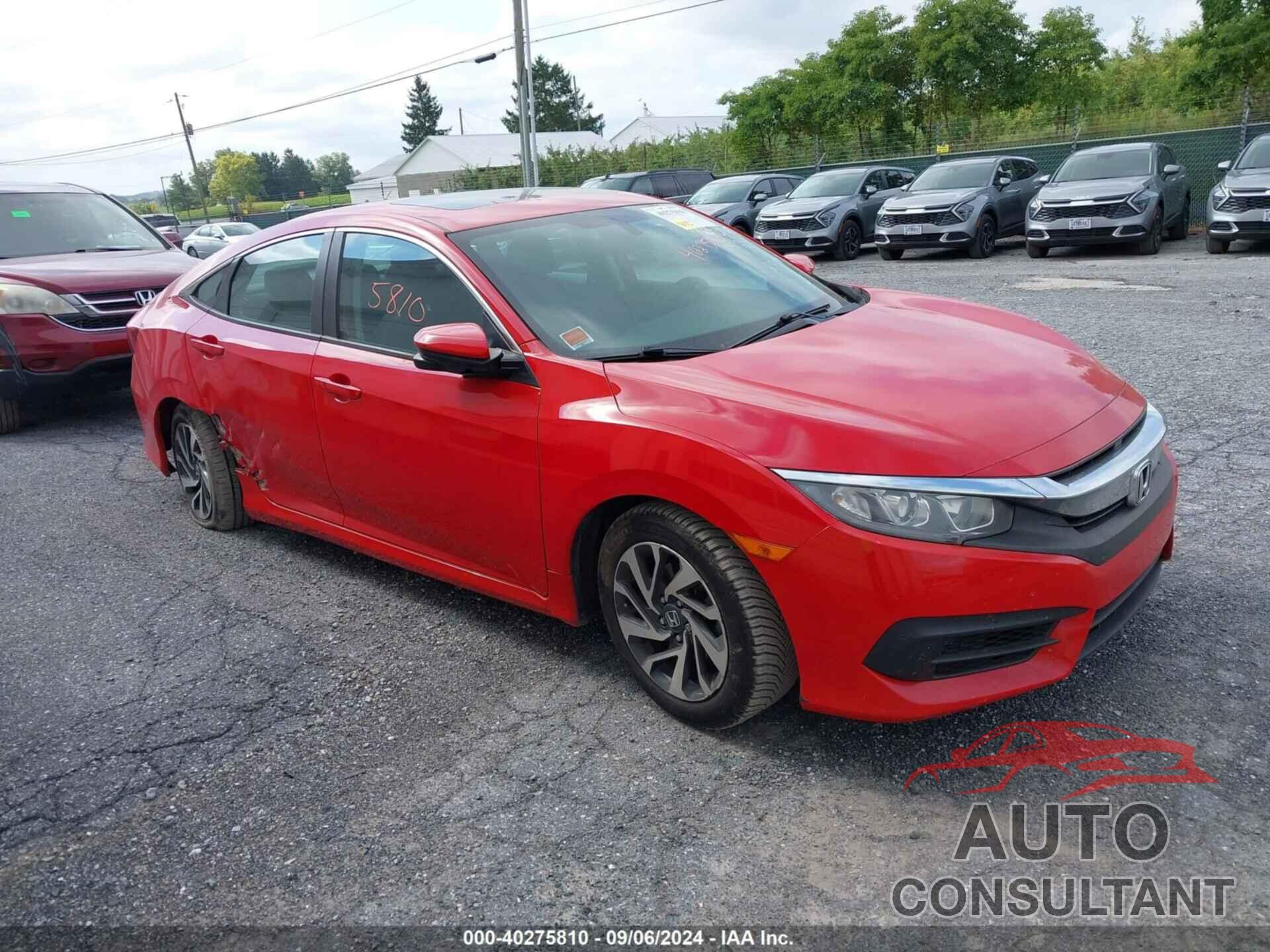 HONDA CIVIC 2016 - 2HGFC2F7XGH560584