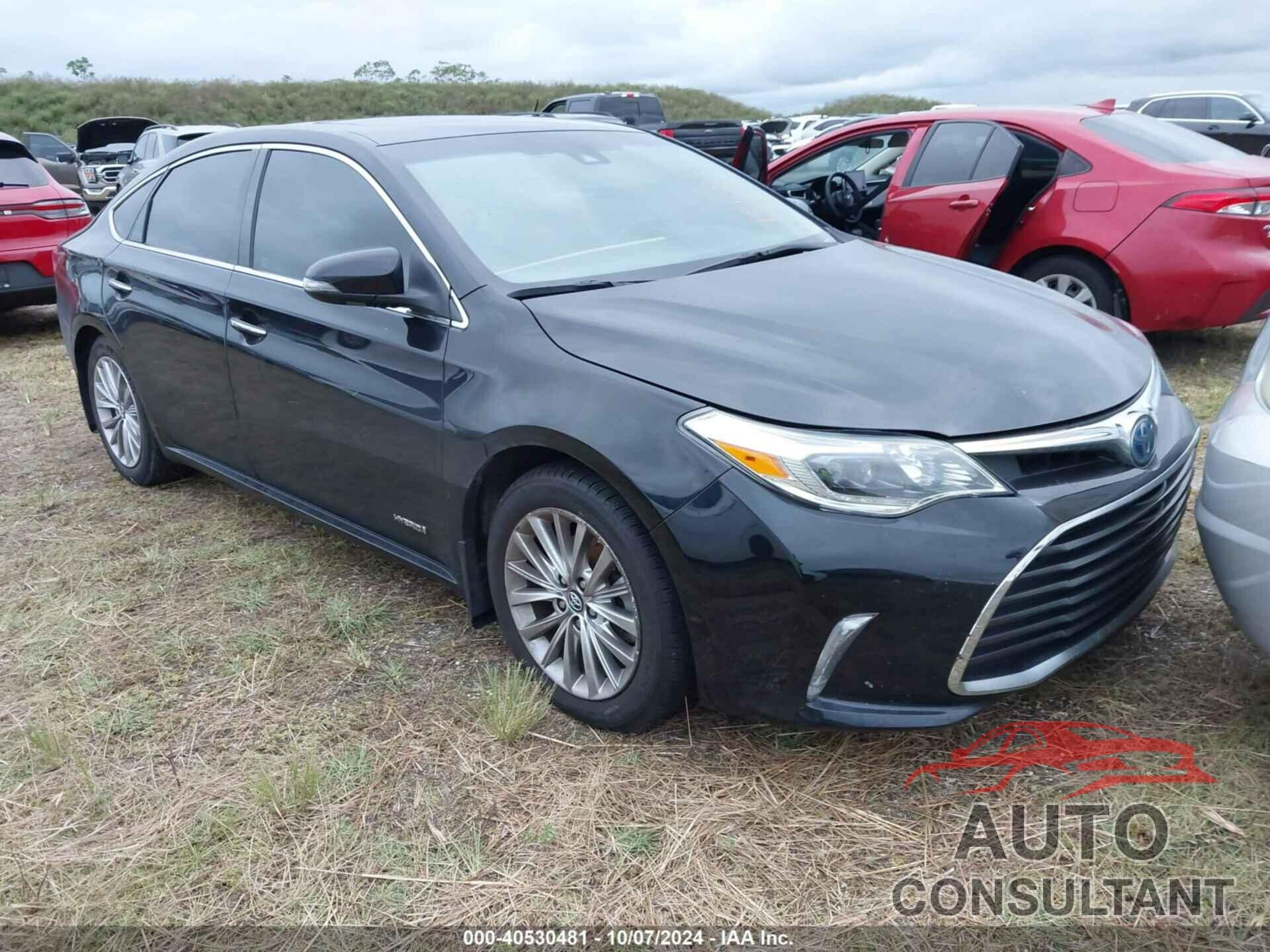 TOYOTA AVALON HYBRID 2018 - 4T1BD1EB9JU064153