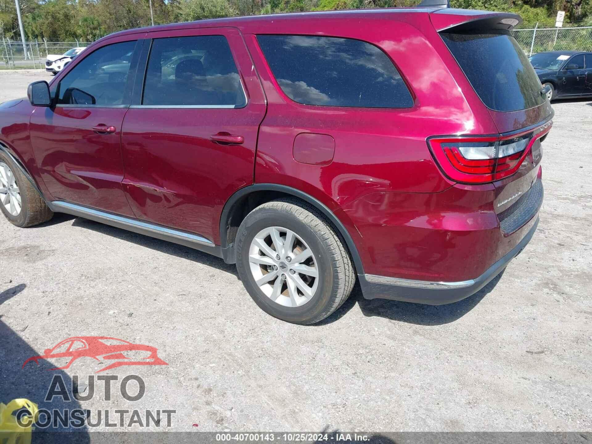 DODGE DURANGO 2021 - 1C4RDHAG7MC540519