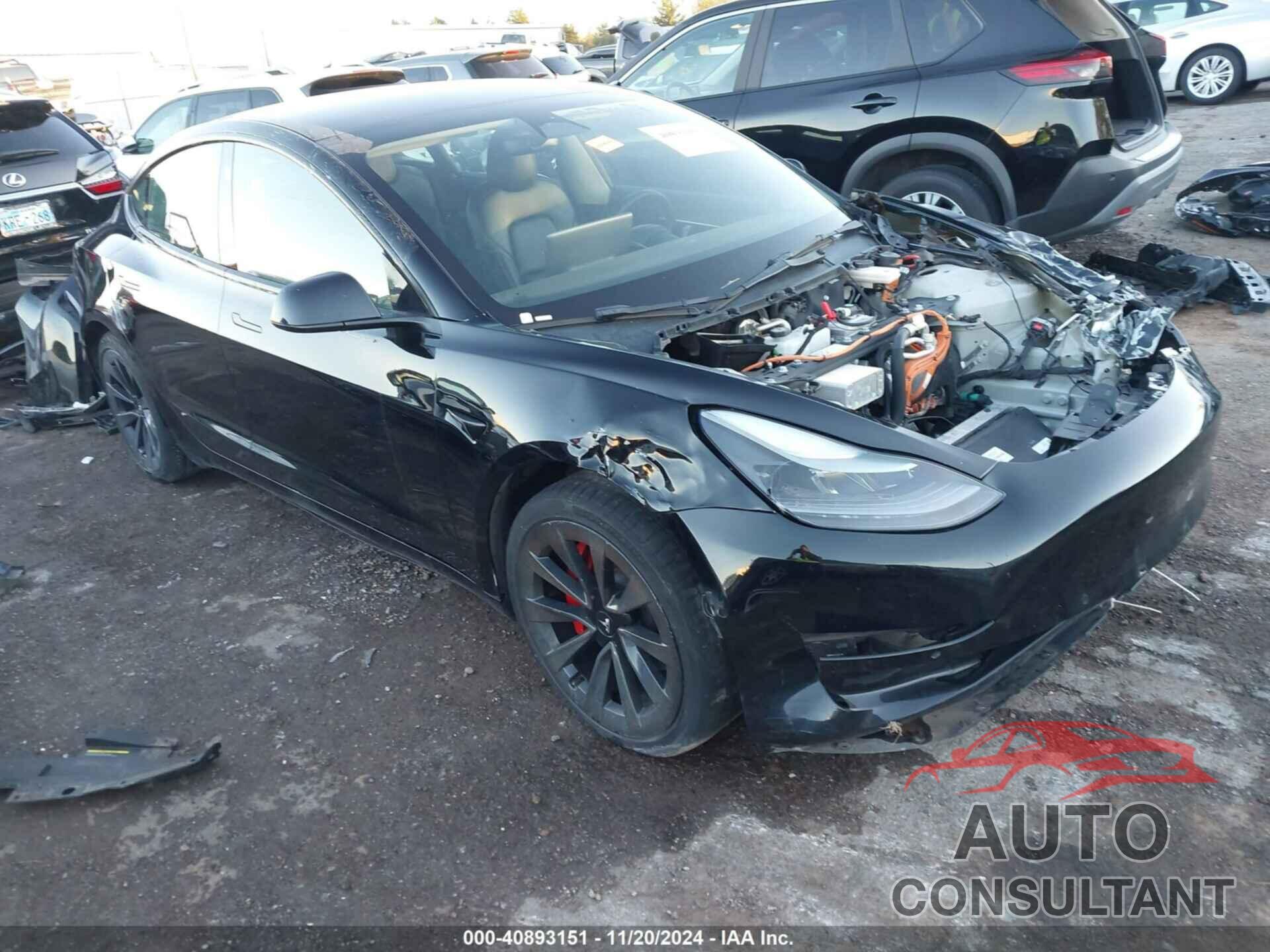 TESLA MODEL 3 2022 - 5YJ3E1EA0NF189490