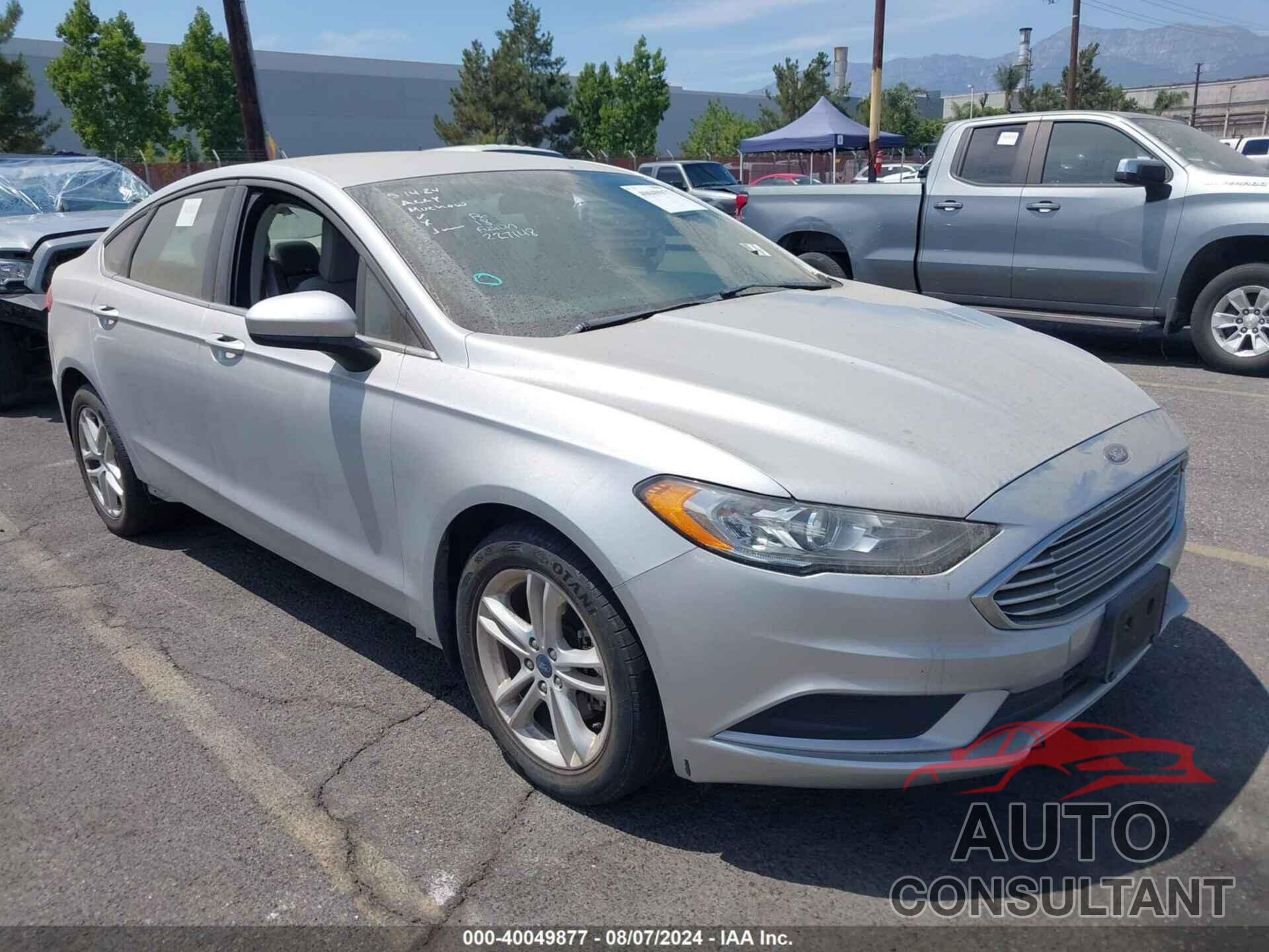 FORD FUSION 2018 - 3FA6P0HD8JR227148