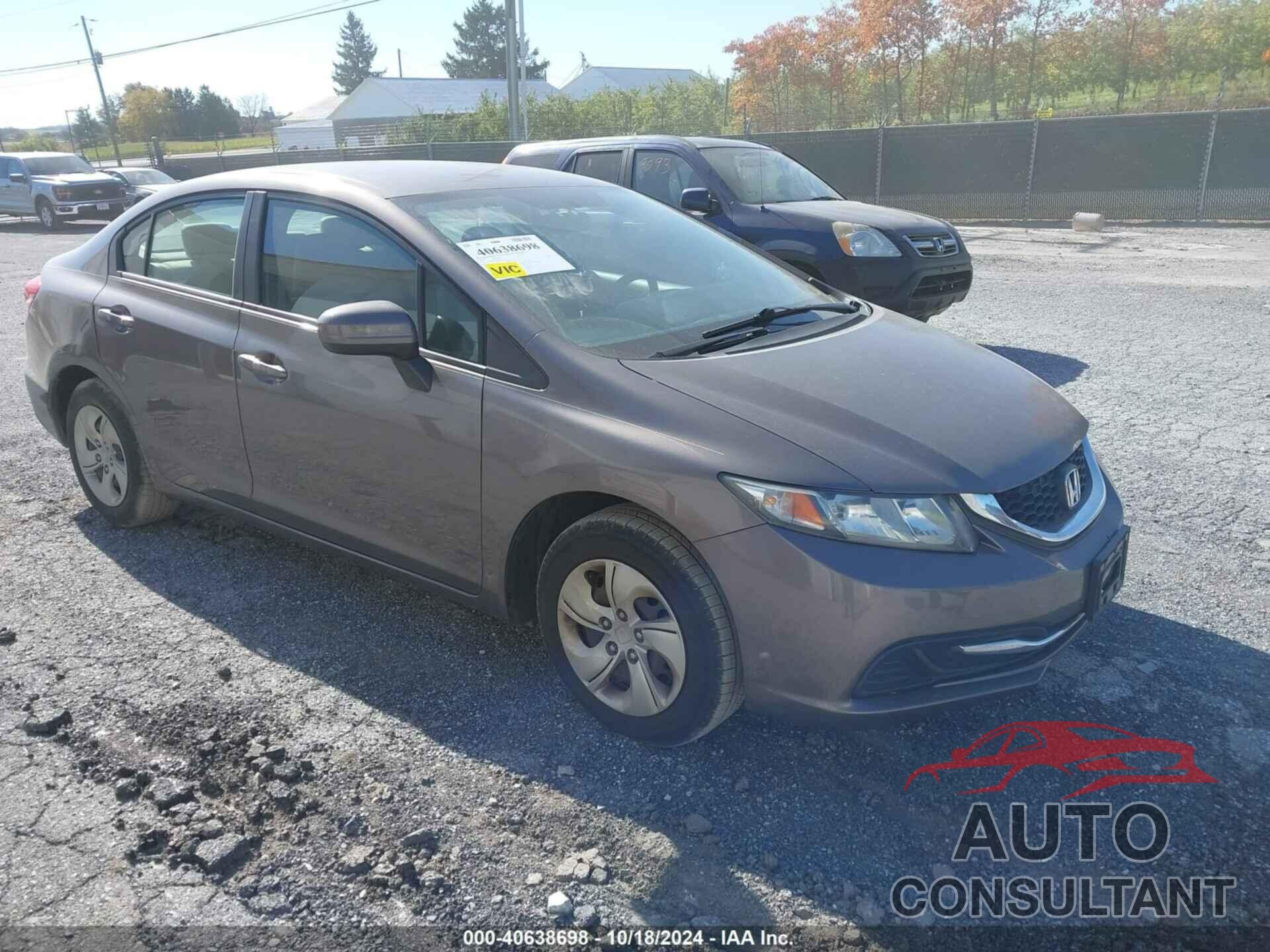 HONDA CIVIC 2015 - 19XFB2F57FE236938