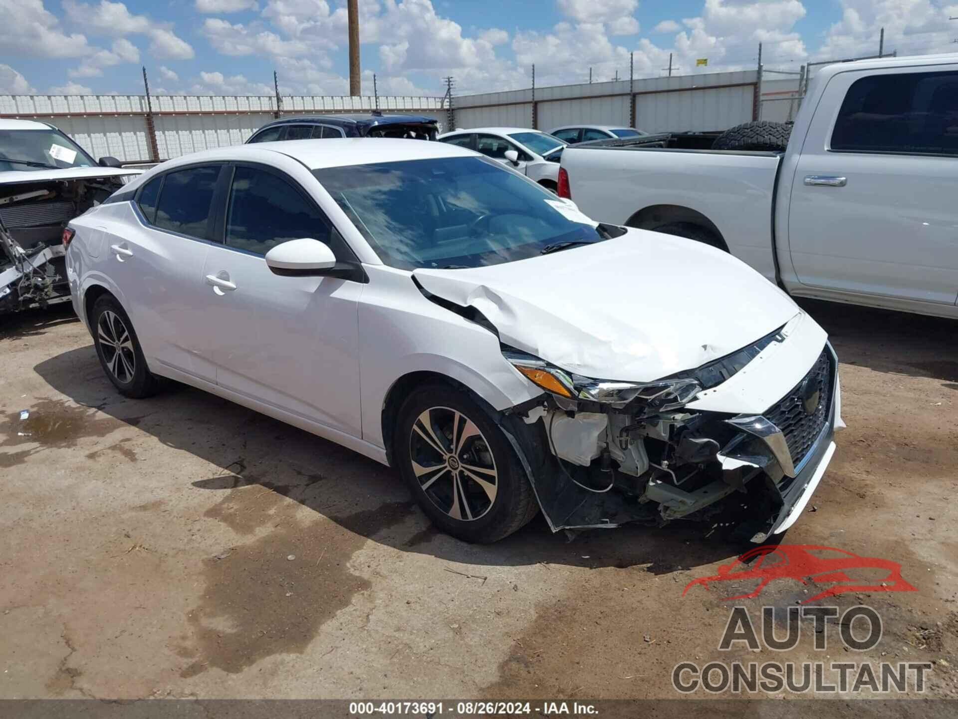 NISSAN SENTRA 2022 - 3N1AB8CV1NY226696